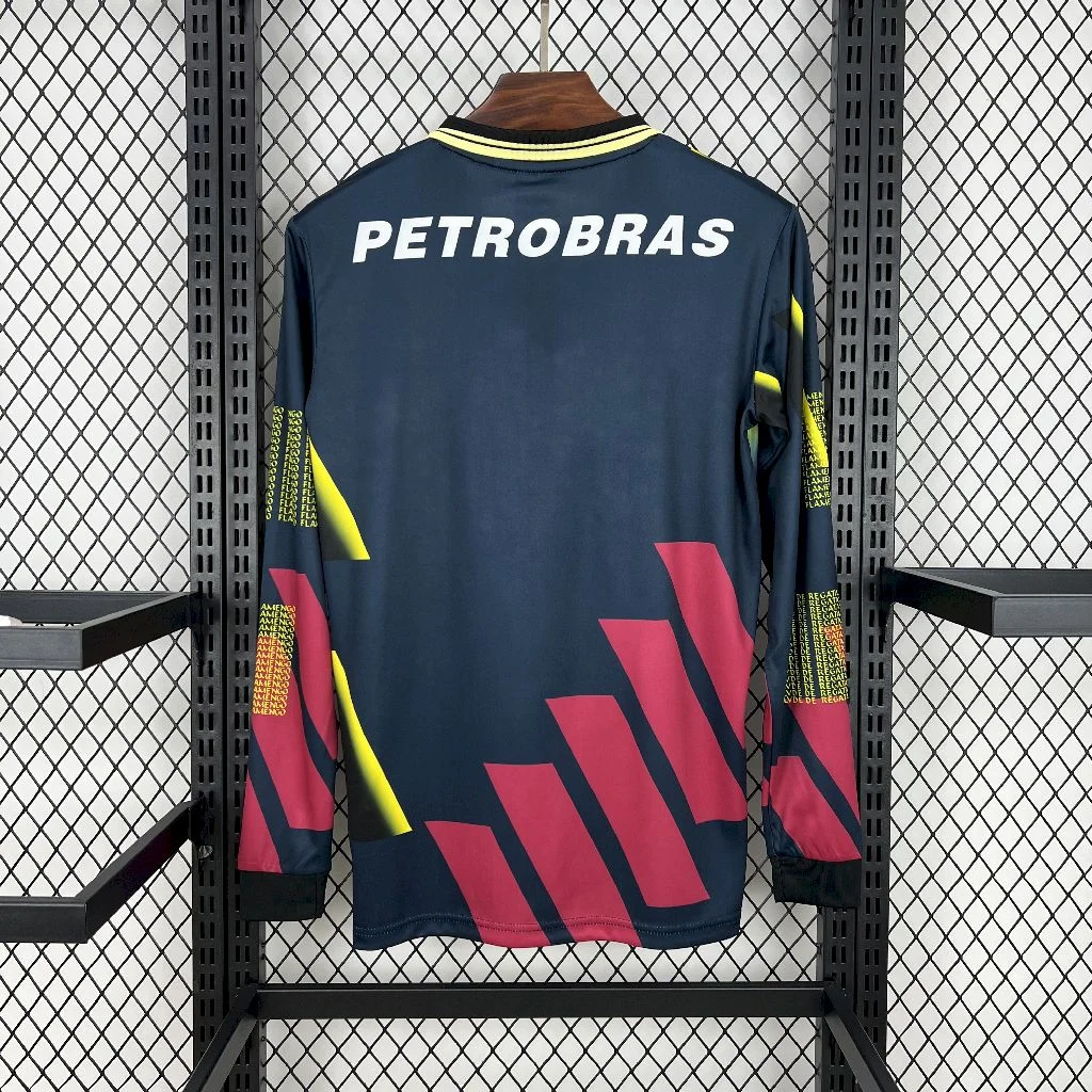 1998 Long Sleeve Retro Flamengo Goalkeeper Football Shirt 1:1 Thai Quality