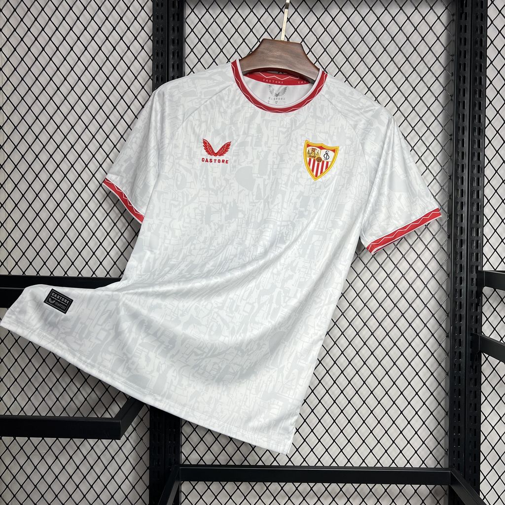 2024/2025 Sevilla Home Football Shirt
