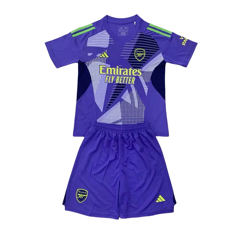 2024/2025 Arsenal Goalkeeper Football Shirt Kids Size