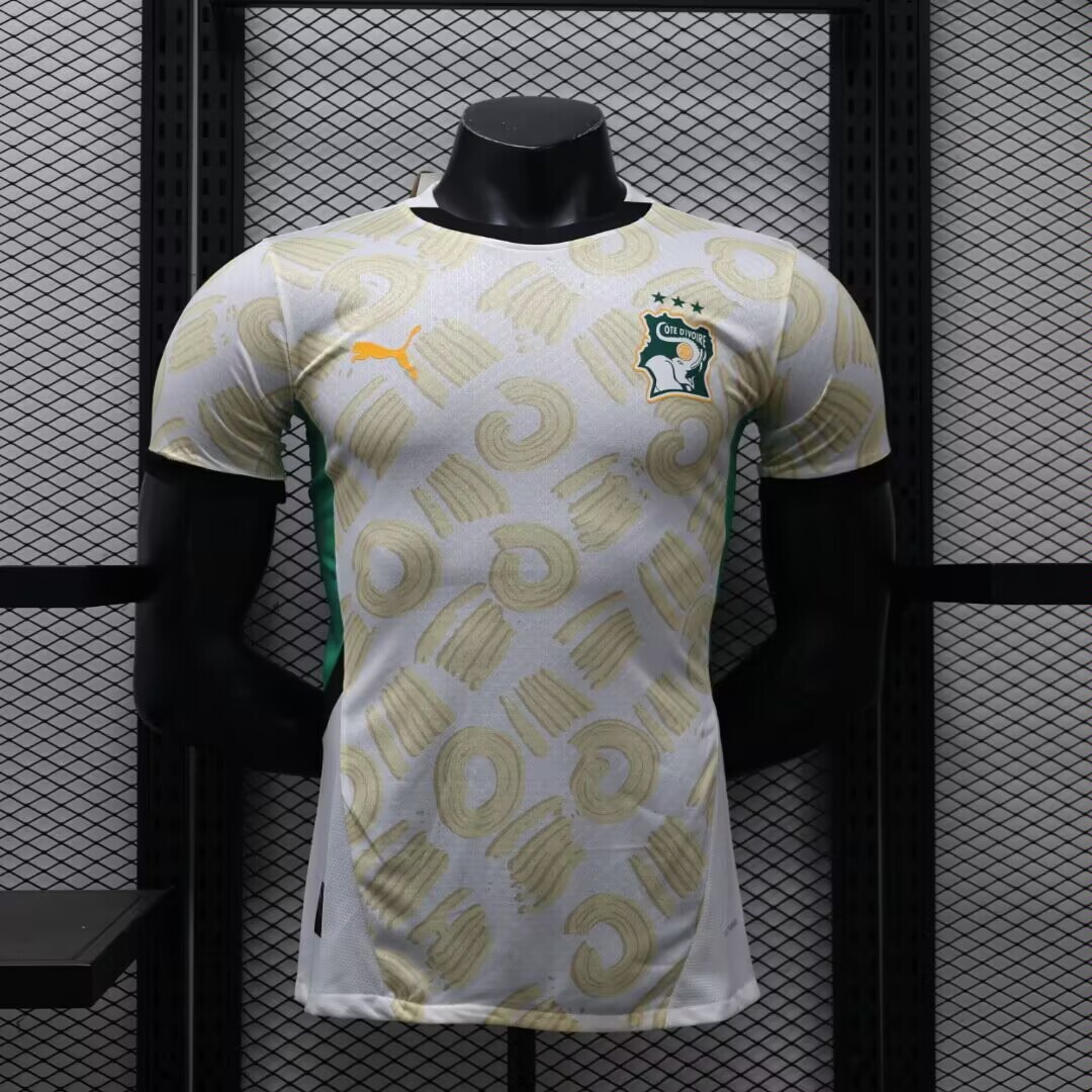2024 Player Version Ivory Coast Away Football Shirt