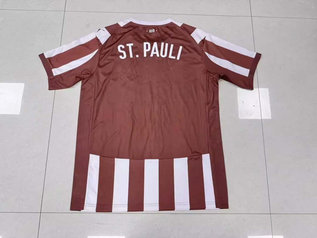 2025/2026 St Pauli Home Football Shirt 1:1 Thai Quality