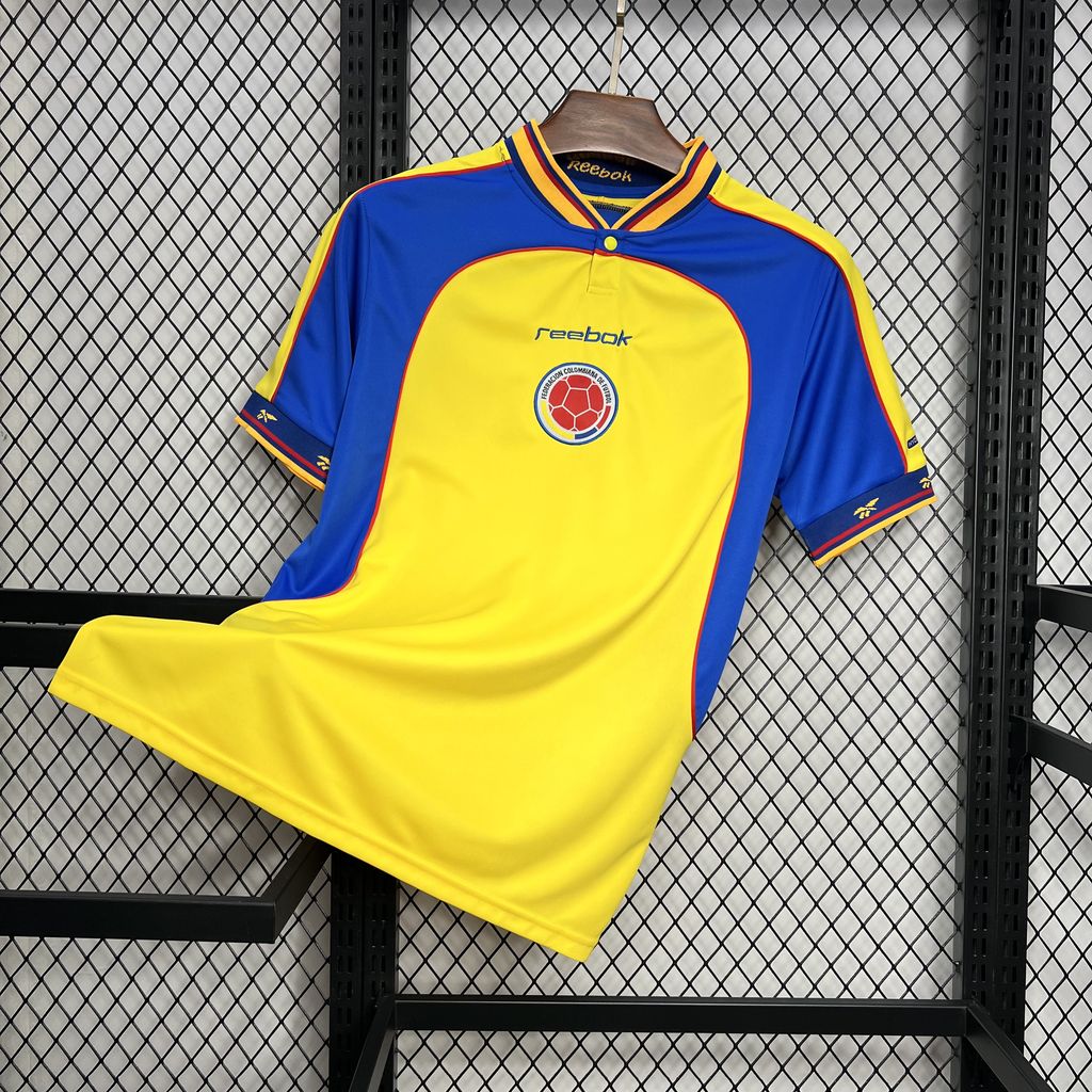 2001 Retro Colombia Home Football Shirt