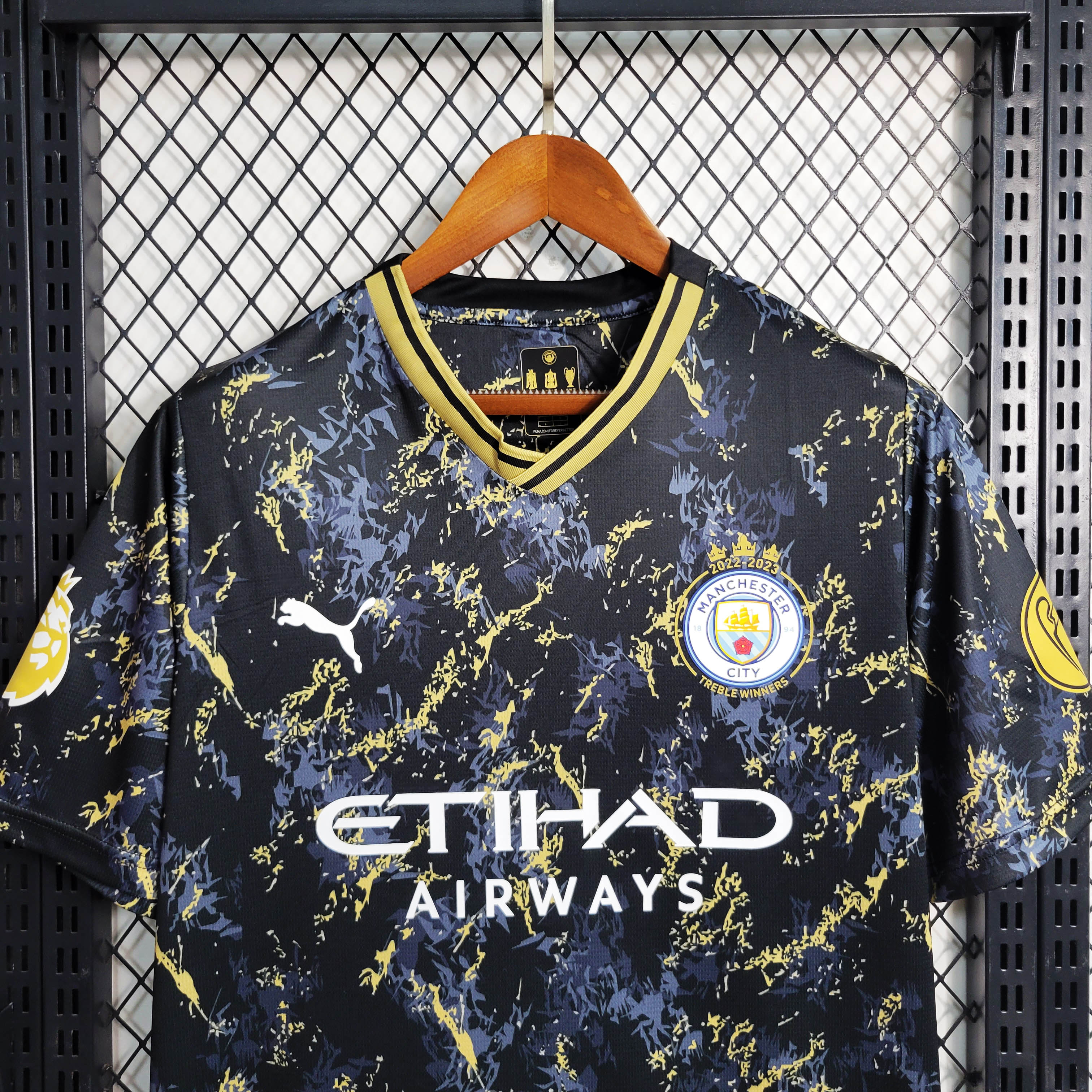 2023/2024 Manchester City Special Edition Black Football Shirt