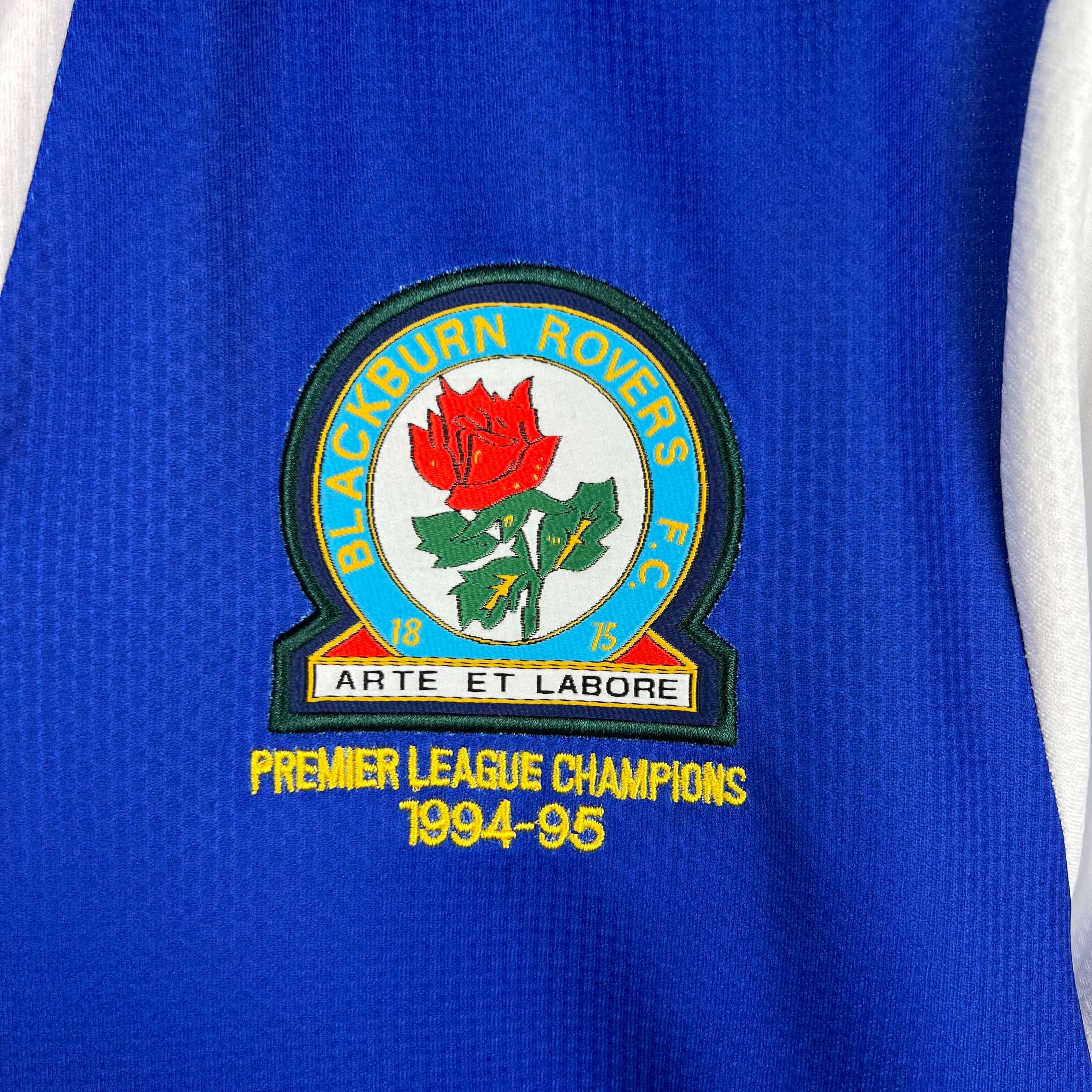 1994/1995 Retro Blackburn Rovers Home Football Shirt