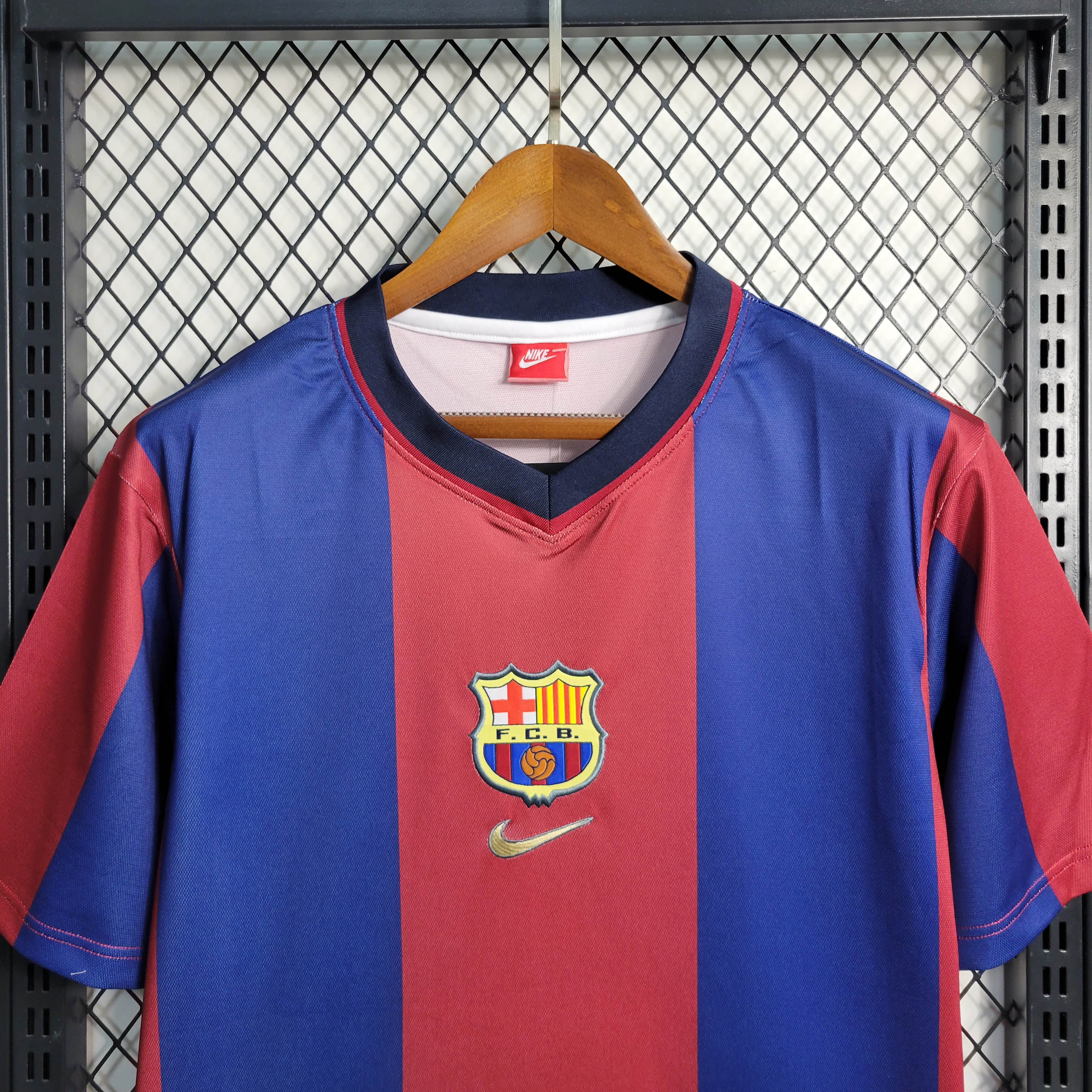 1998/1999 Retro Barcelona Home Football Shirt