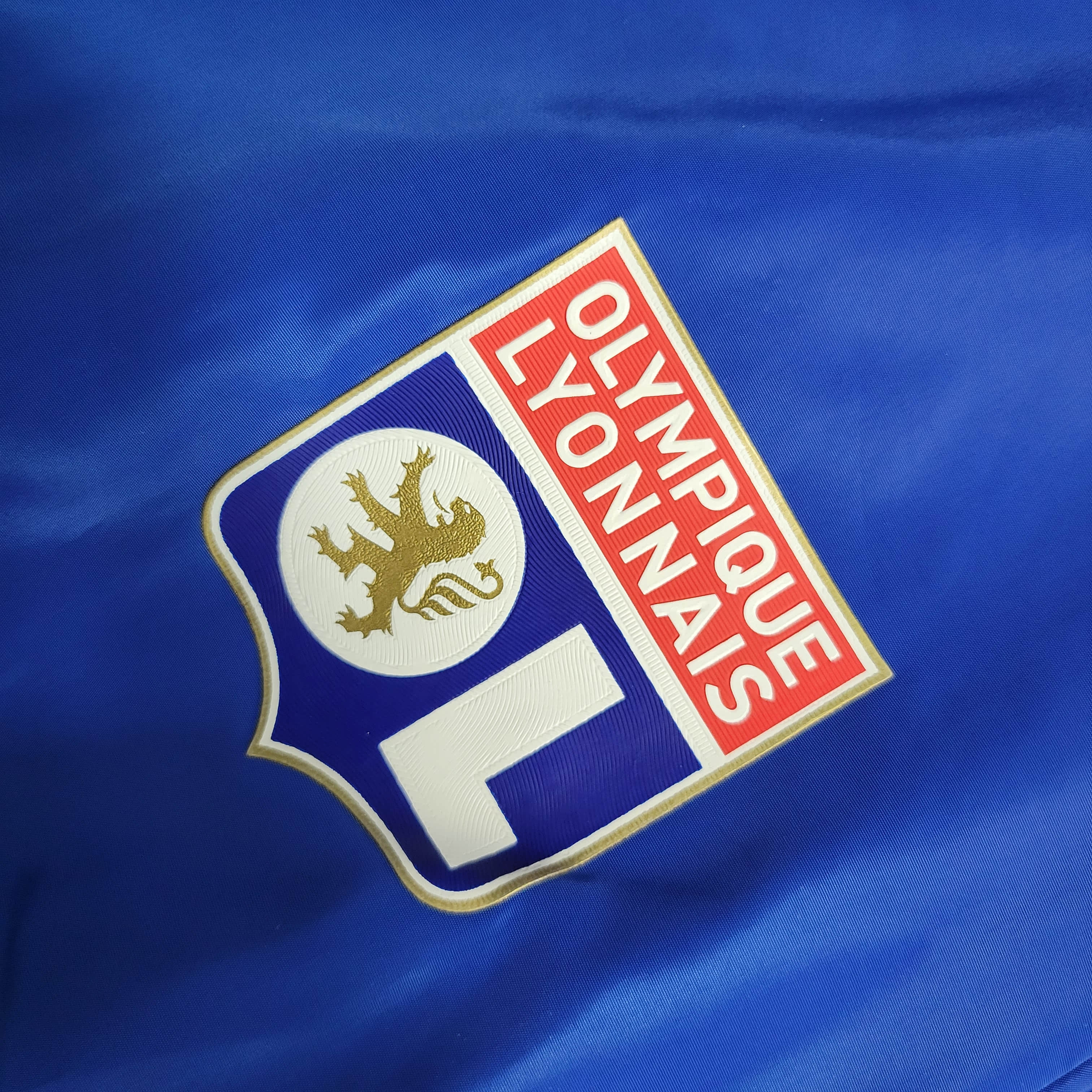 2023/2024 Lyon Windbreaker Blue Football Shirt