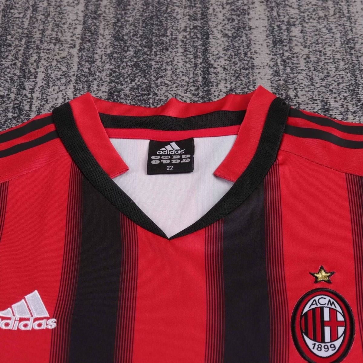 2004/2005 Retro Ac Milan HomeFootball Shirt Kids Size 1:1 Thai Quality