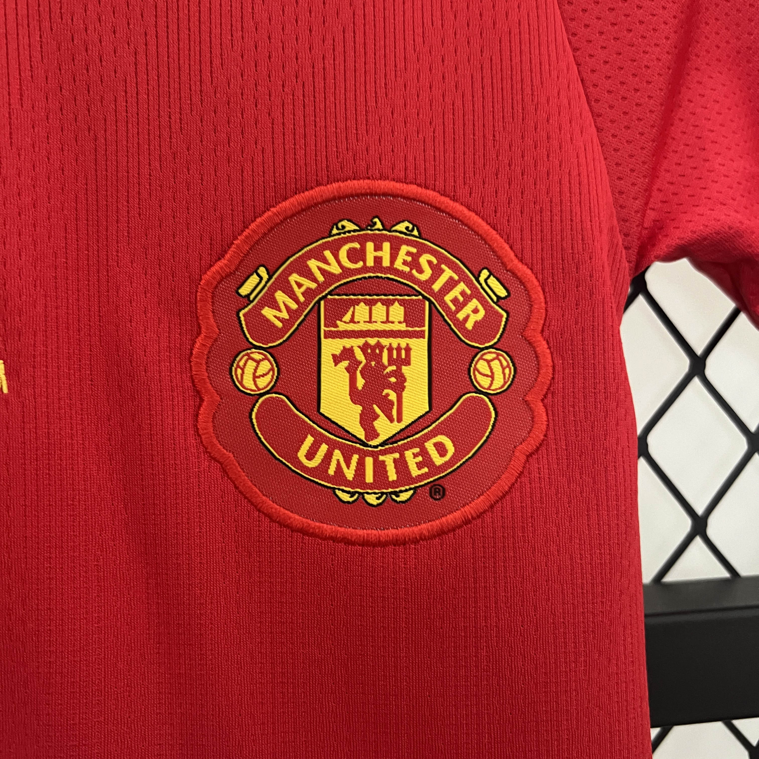 2007/2008 Retro Manchester United Home Football Shirt Kids Size