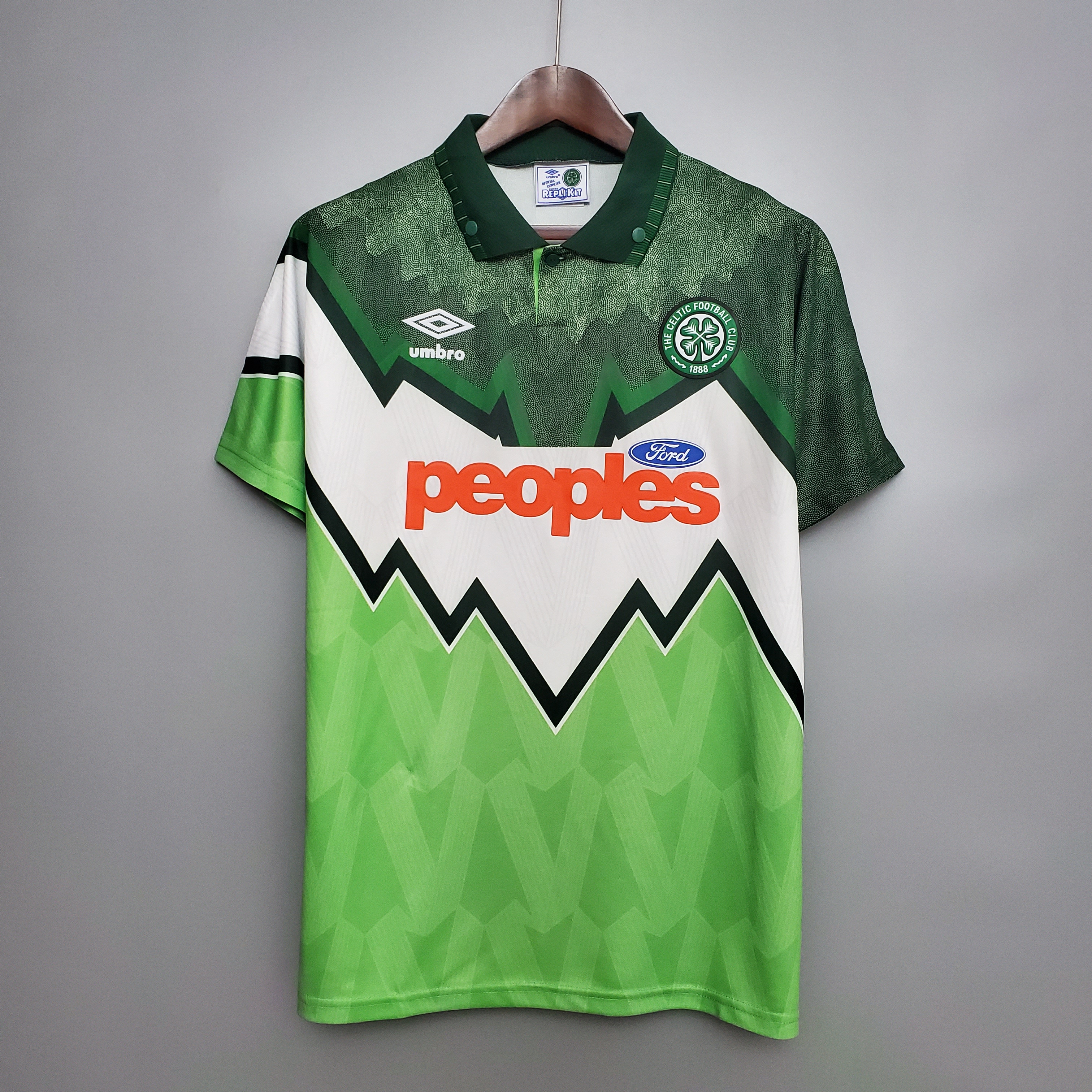 1991/1992 Retro Celtic Away Football Shirt 1:1 Thai Quality
