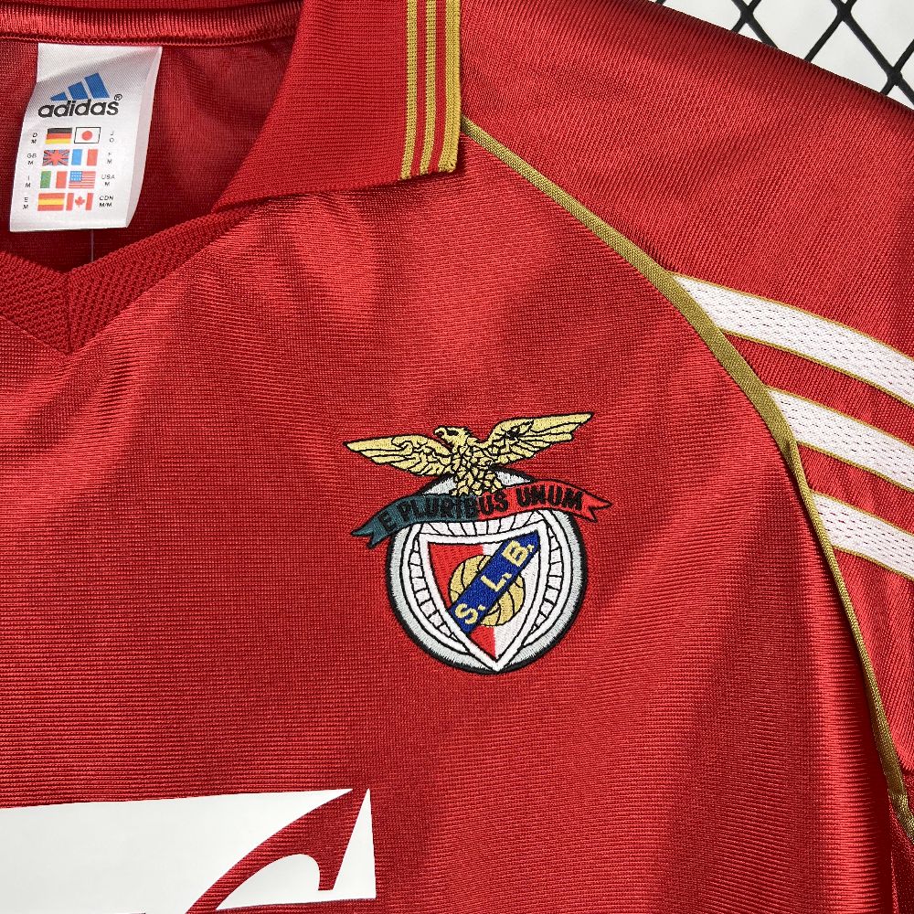 1998/1999 Retro Benfica Home FootballShirt 1:1 Thai Quality