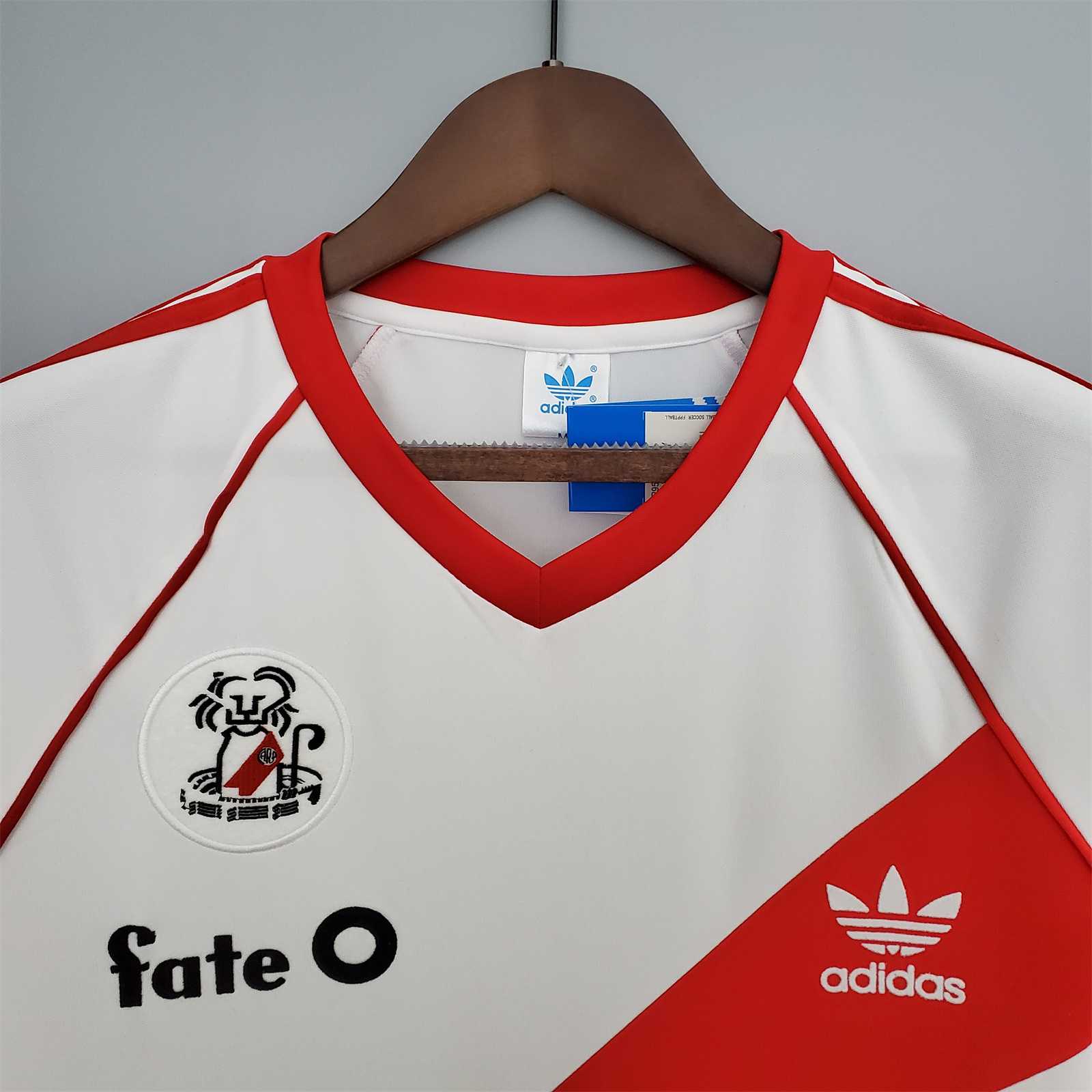 1986 Retro River Plate Home FootballShirt 1:1 Thai Quality
