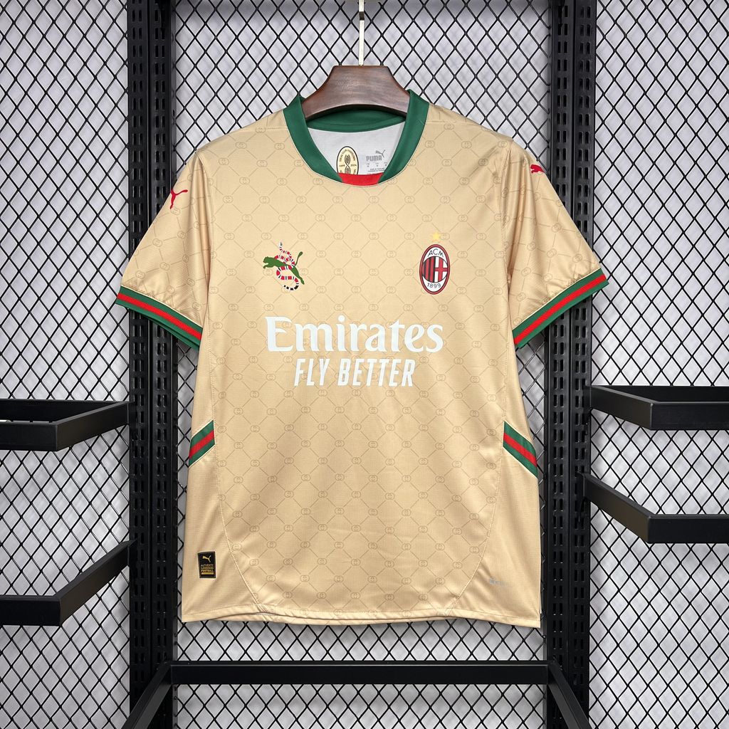 2024/2025 AC Milan Gucci Co-branded Football Shirt