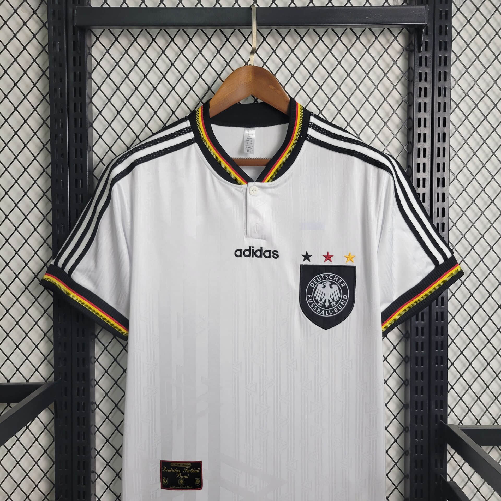 1996 Retro Germany Home Football Shirt