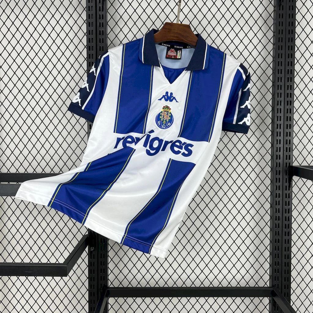 1990/2000 Retro FC Porto Home Football Shirt 1:1 Thai Quality