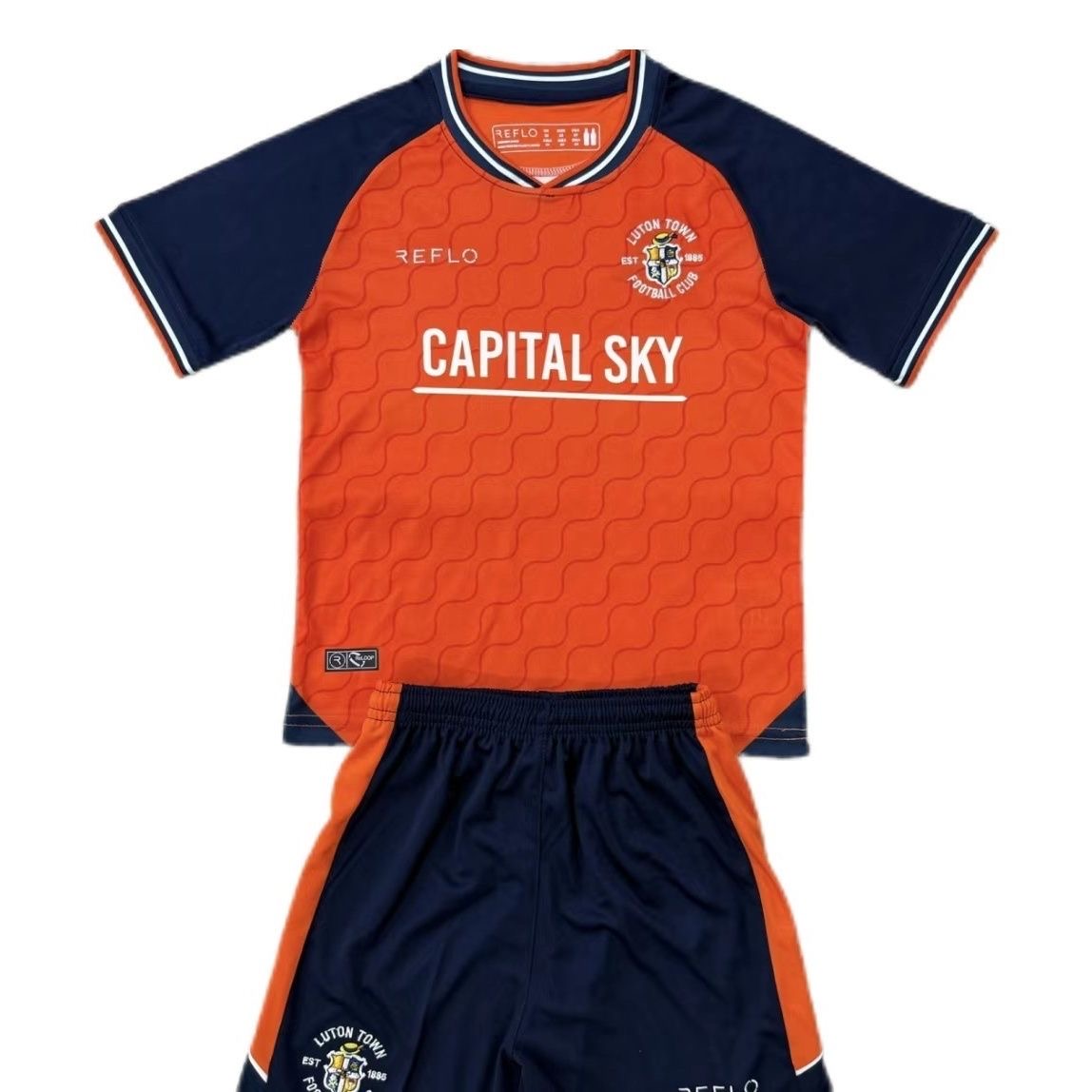 2025/2026 Luton Town Home Football Shirt Kids Size 1:1 Thai Quality