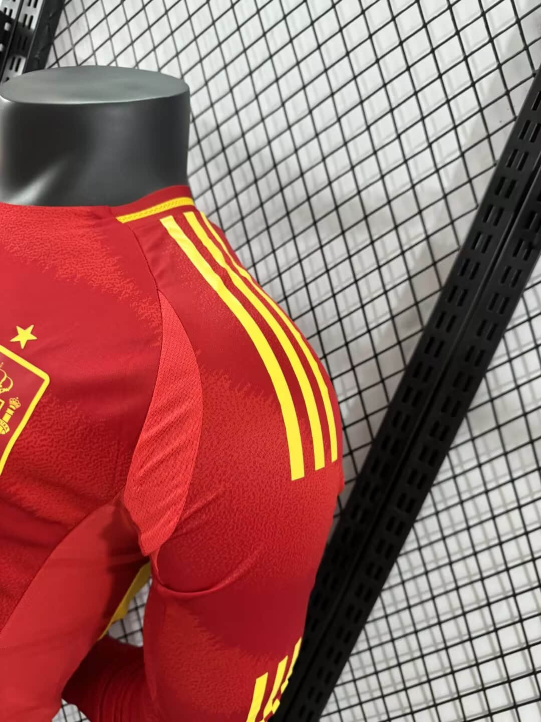 2024 Long Sleeve Player Version Spain Home Football Shirt