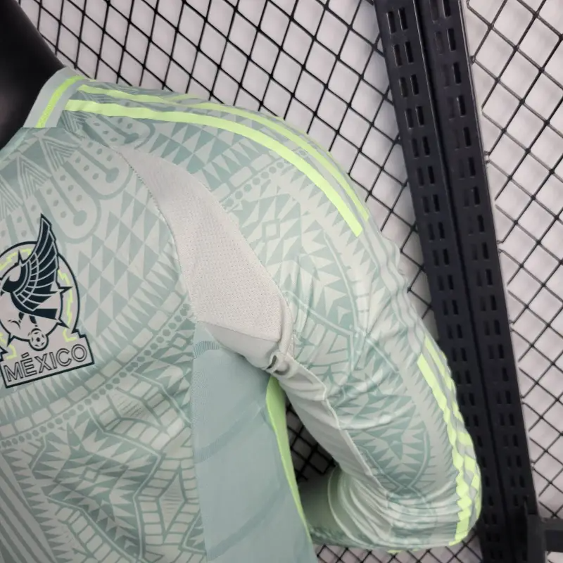 2024 Player Version Long Sleeve Mexico Away Football Shirt