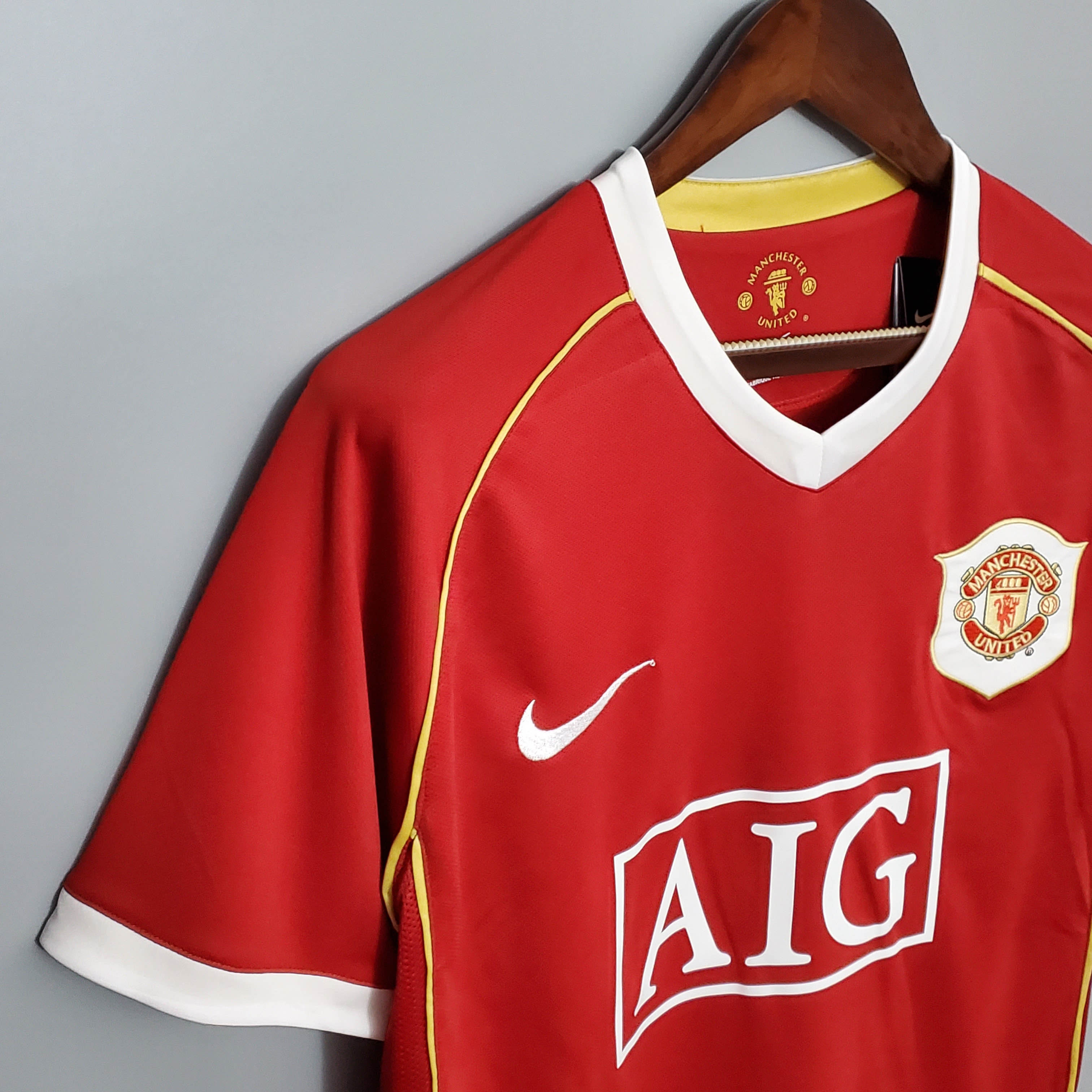 2006/2007 Retro Manchester United Home Football Shirt