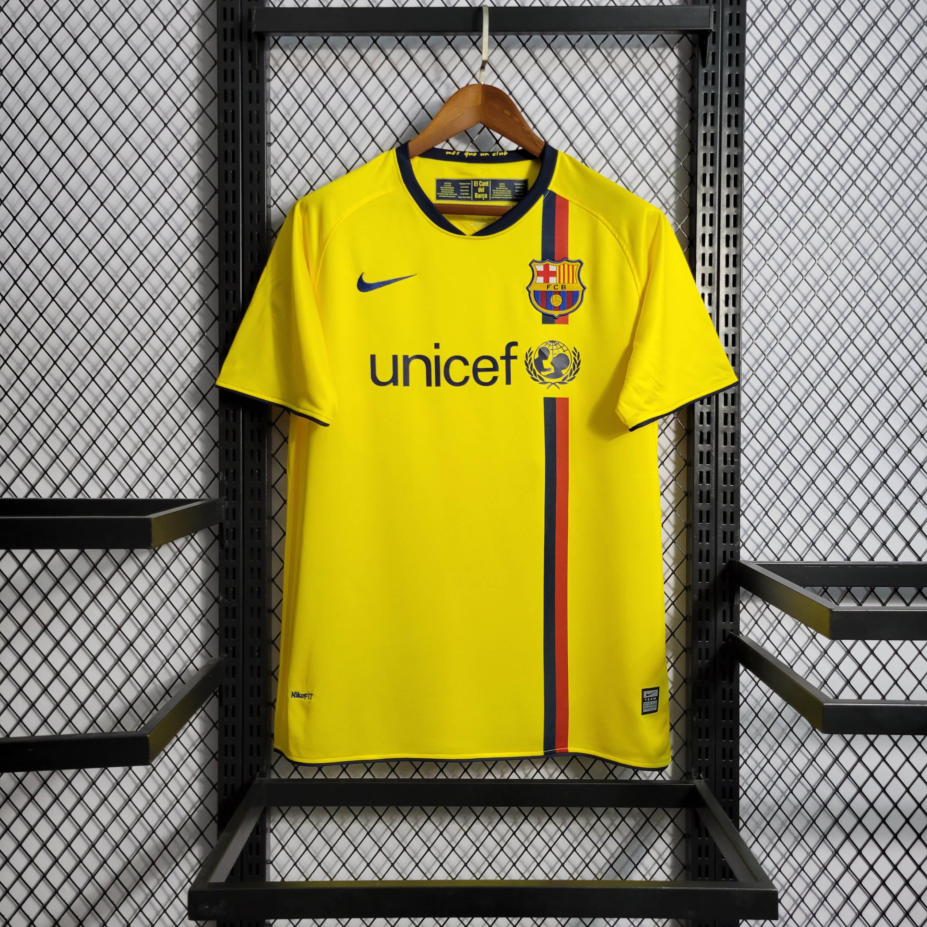 2008/2009 Retro Barcelona Away Football Shirt