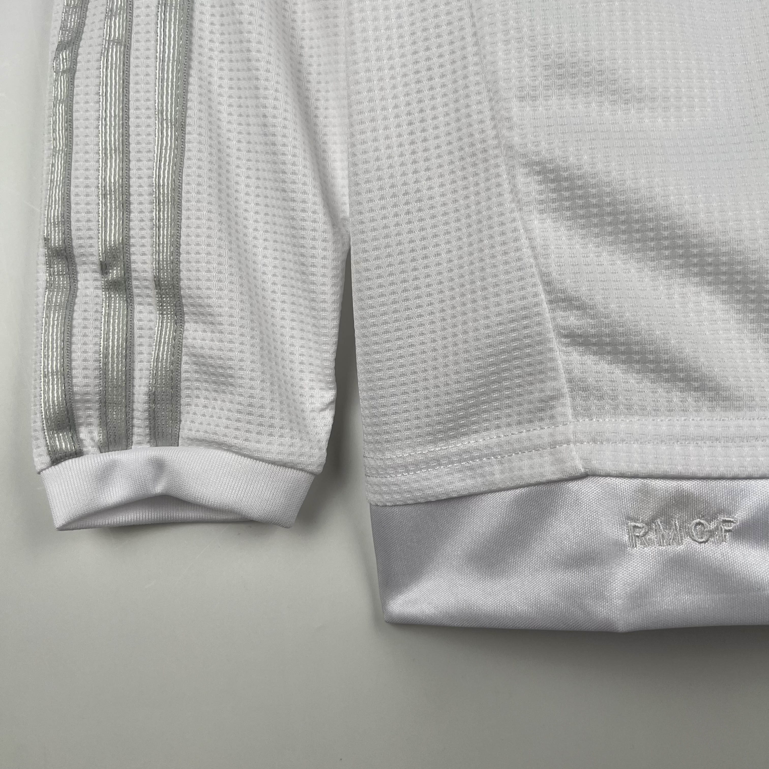 2015/2016 Retro Long Sleeve Real Madrid Home Football Shirt