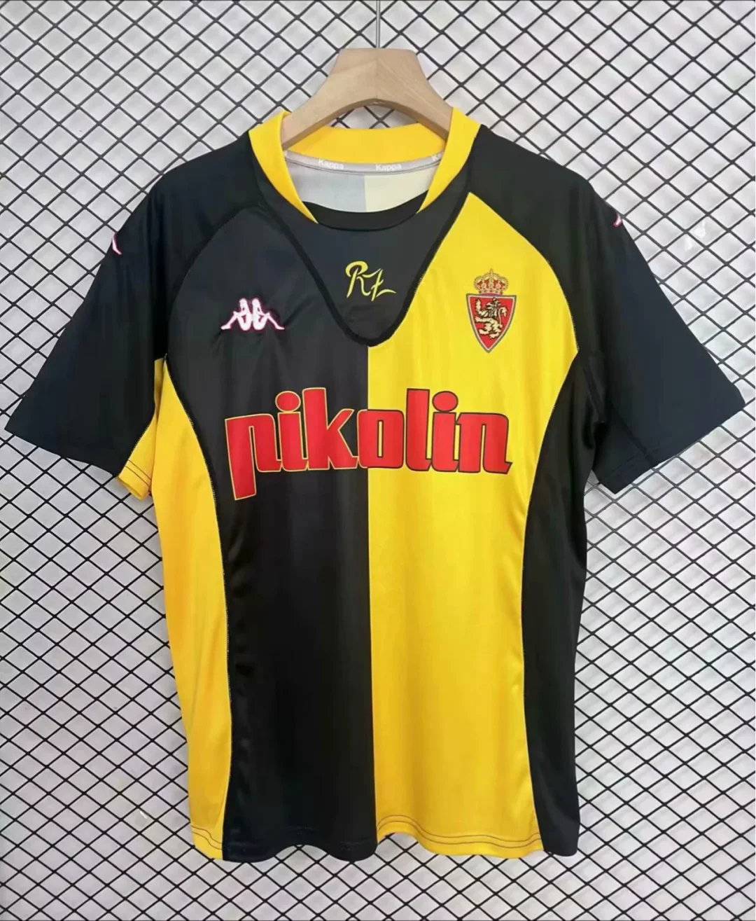 2001/2002 Retro Real Zaragoza Away Football Shirt 1:1 Thai Quality