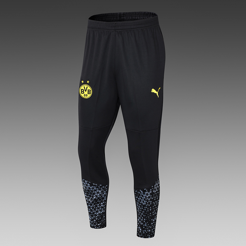 2023/2024 Dortmund Half-Pull Training Suit Black Football Shirt Set