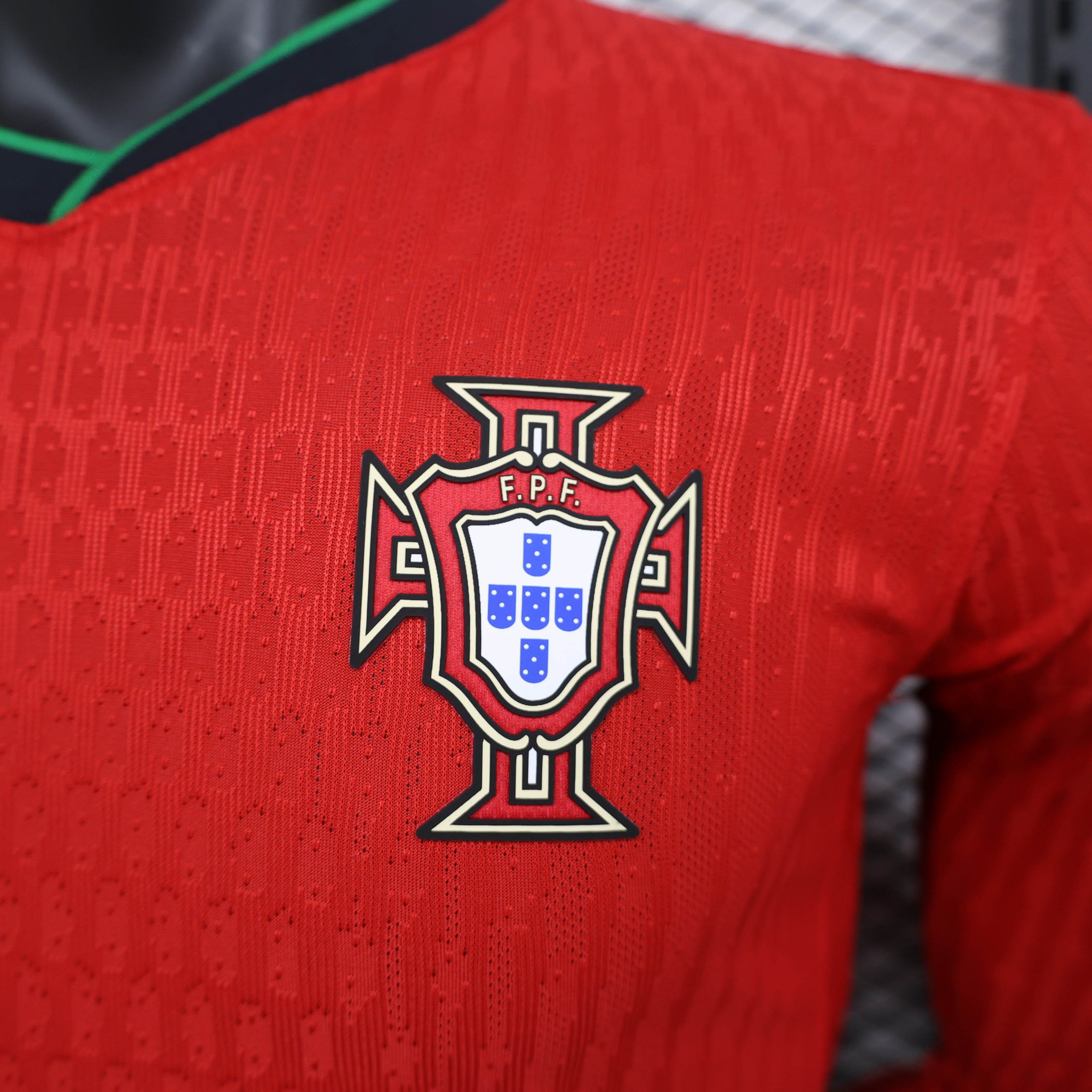 2024 Player Version Long Sleeve Portugal Home Football Shirt