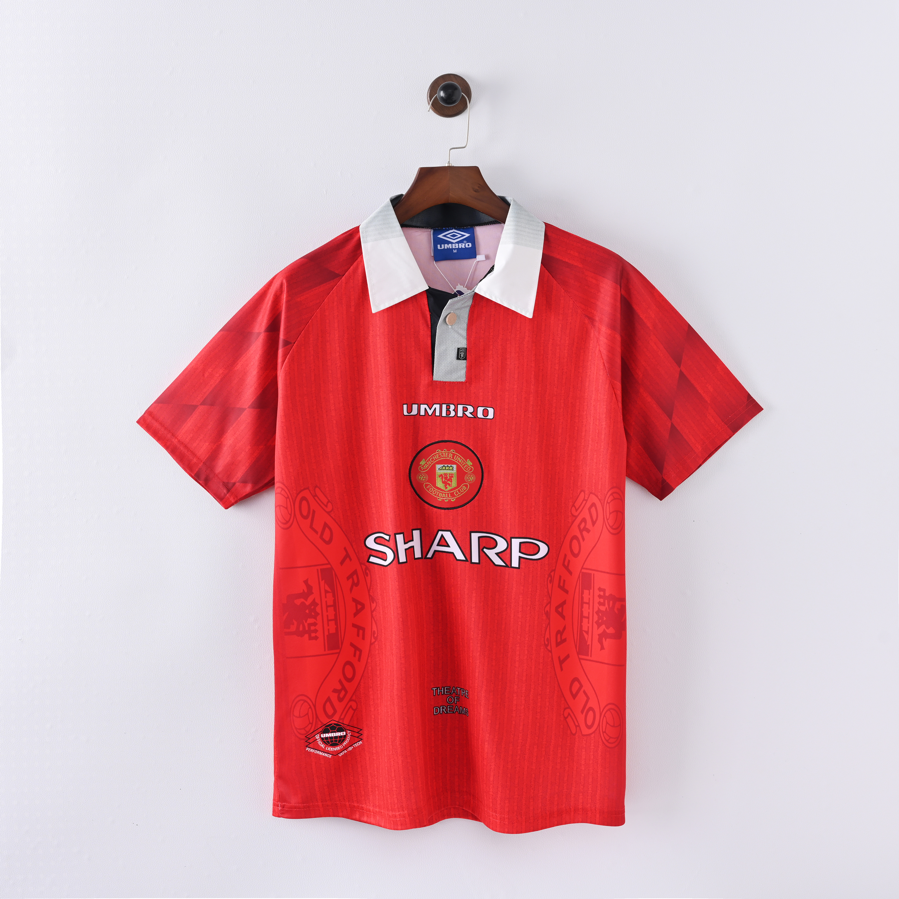 1996/1997 Retro Manchester UnitedHome Football shirt 1:1 Thai Quality