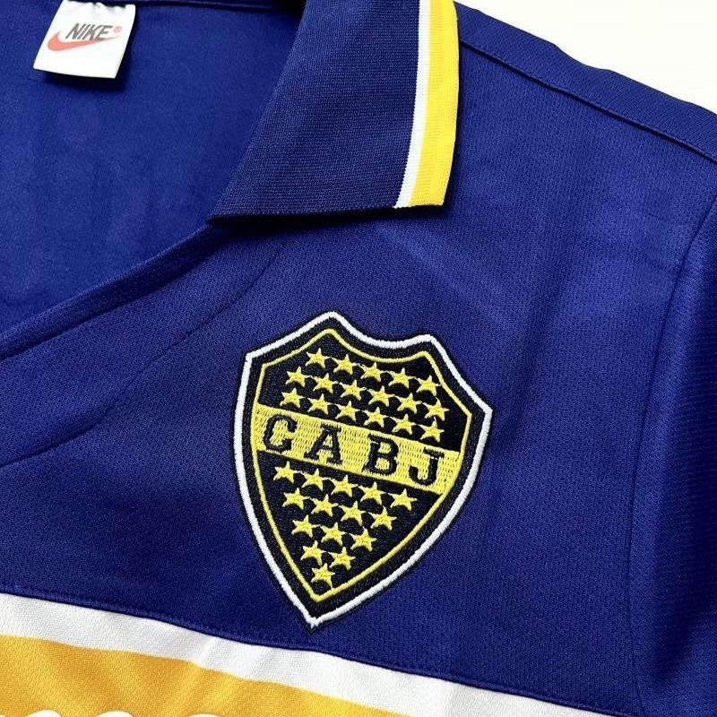 1996/1997 Retro Boca Juniors Home Football Shirt