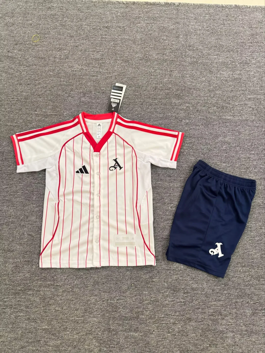 2025/2026 Arsenal Baseball FootballShirt Kids Size 1:1 Thai Quality