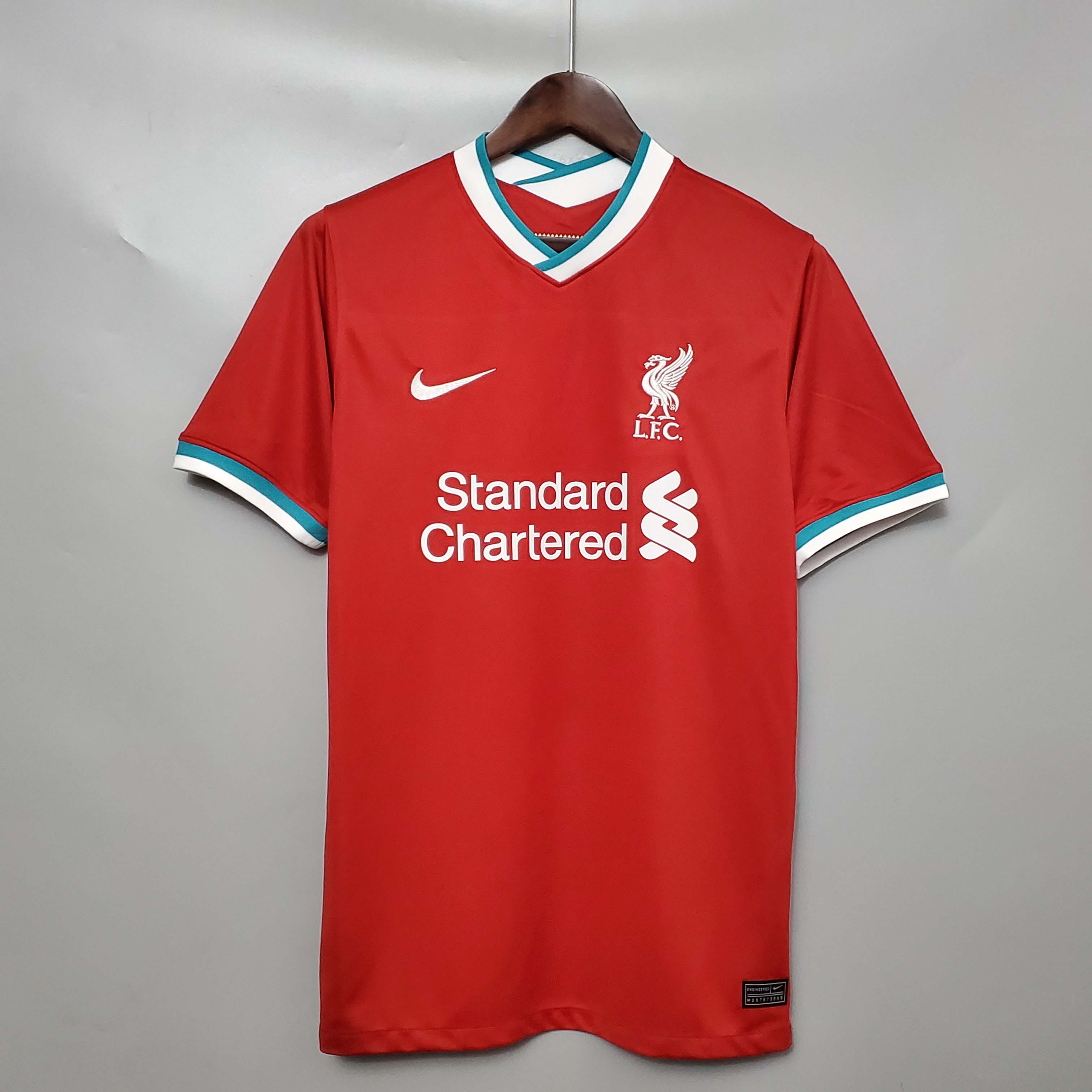 2020/2021 Liverpool Home Football Shirt