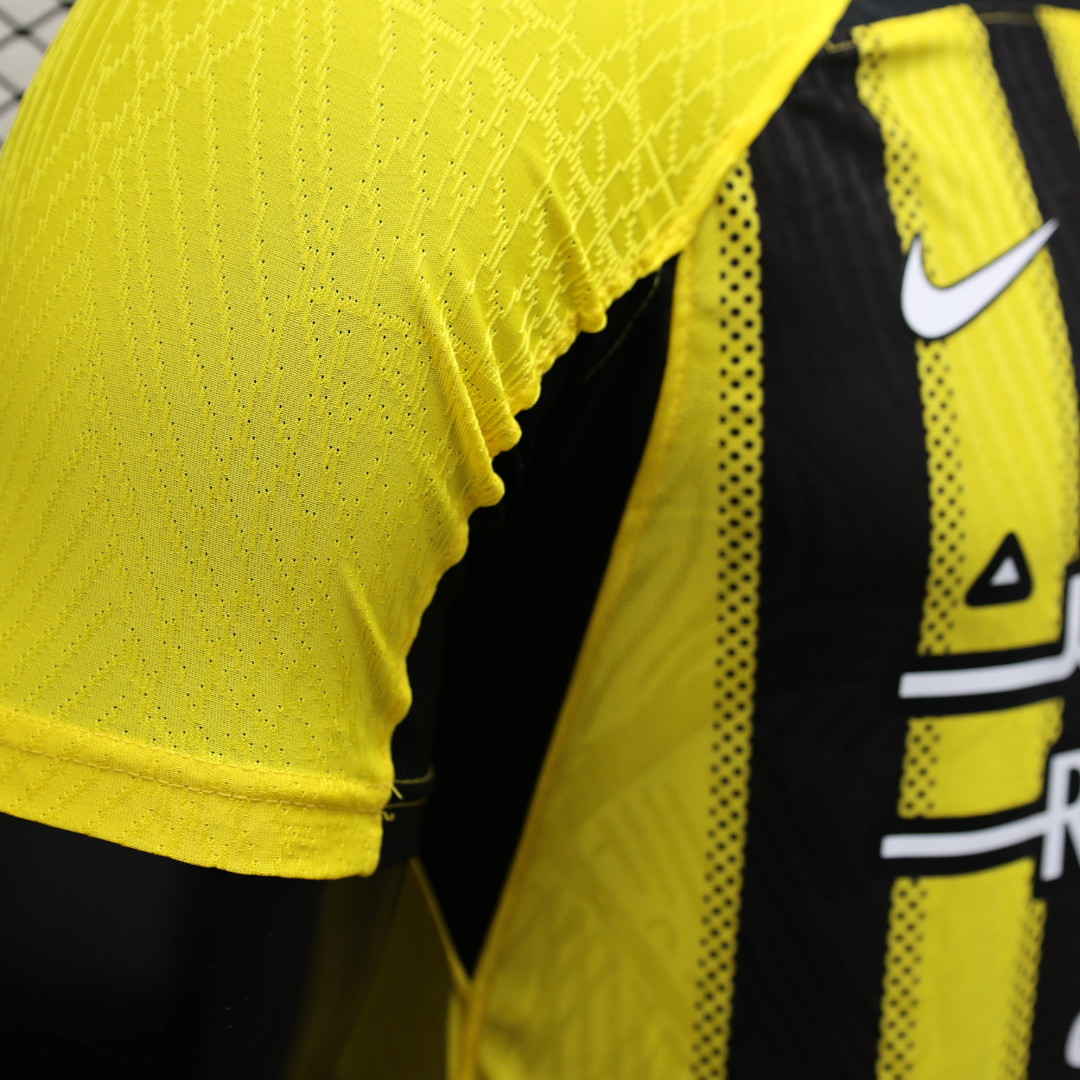 2024/2025 Player Version Al-Ittihad Home Football Shirt 1:1 Thai Quality