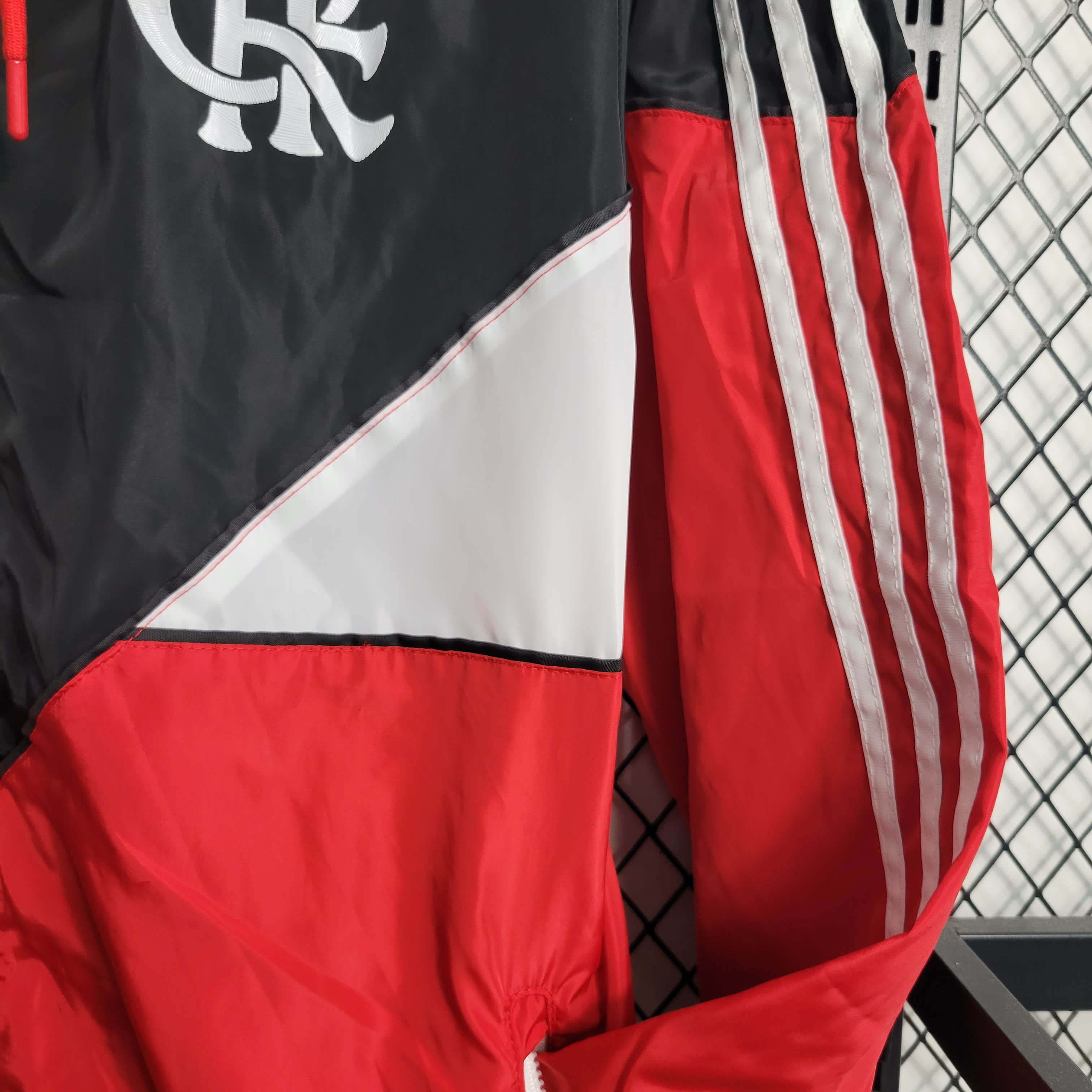 2023/2024 Flamengo Windbreaker(Red-Black)Football Shirt