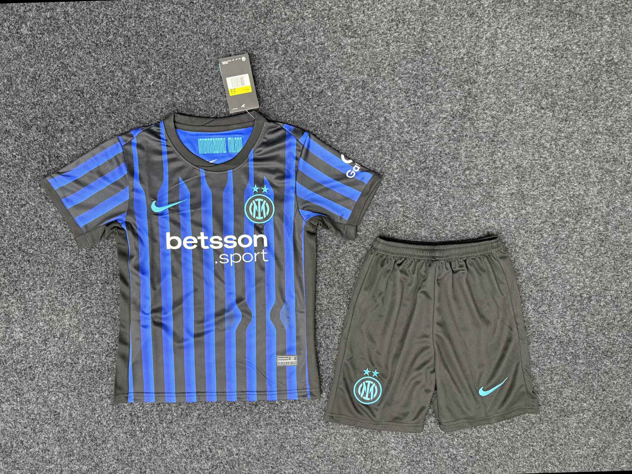 2025/2026 Inter Milan Home FootballShirt Kids size 1:1 Thai Quality