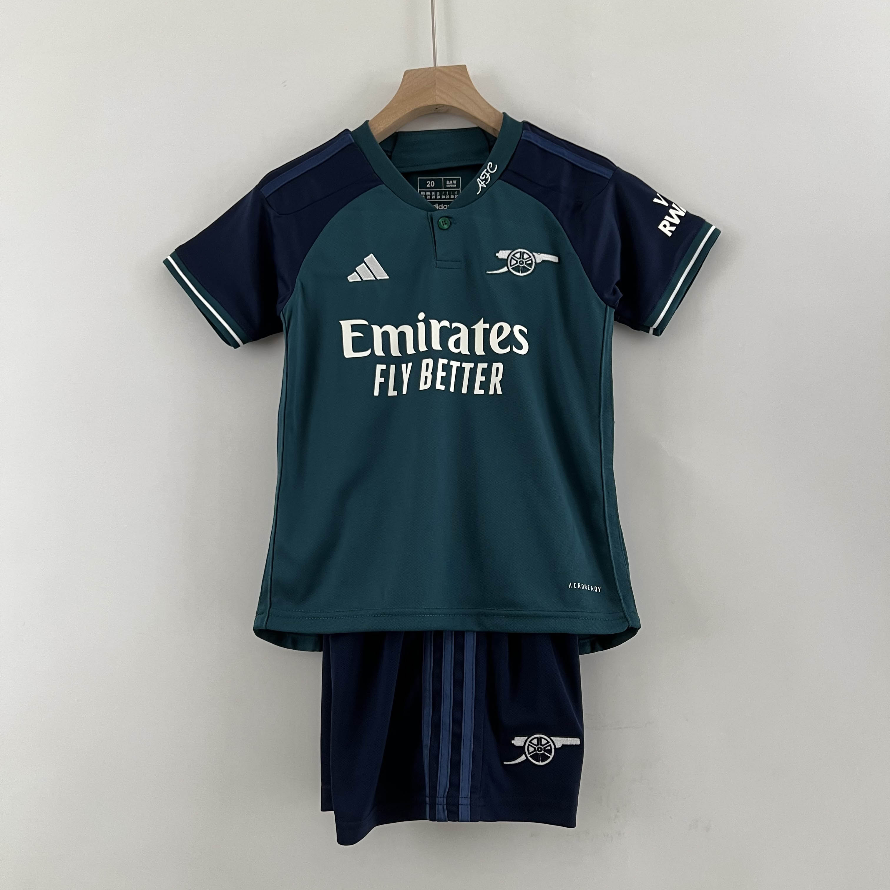 2023/2024 Arsenal Third Away Football Shirt Kids Size