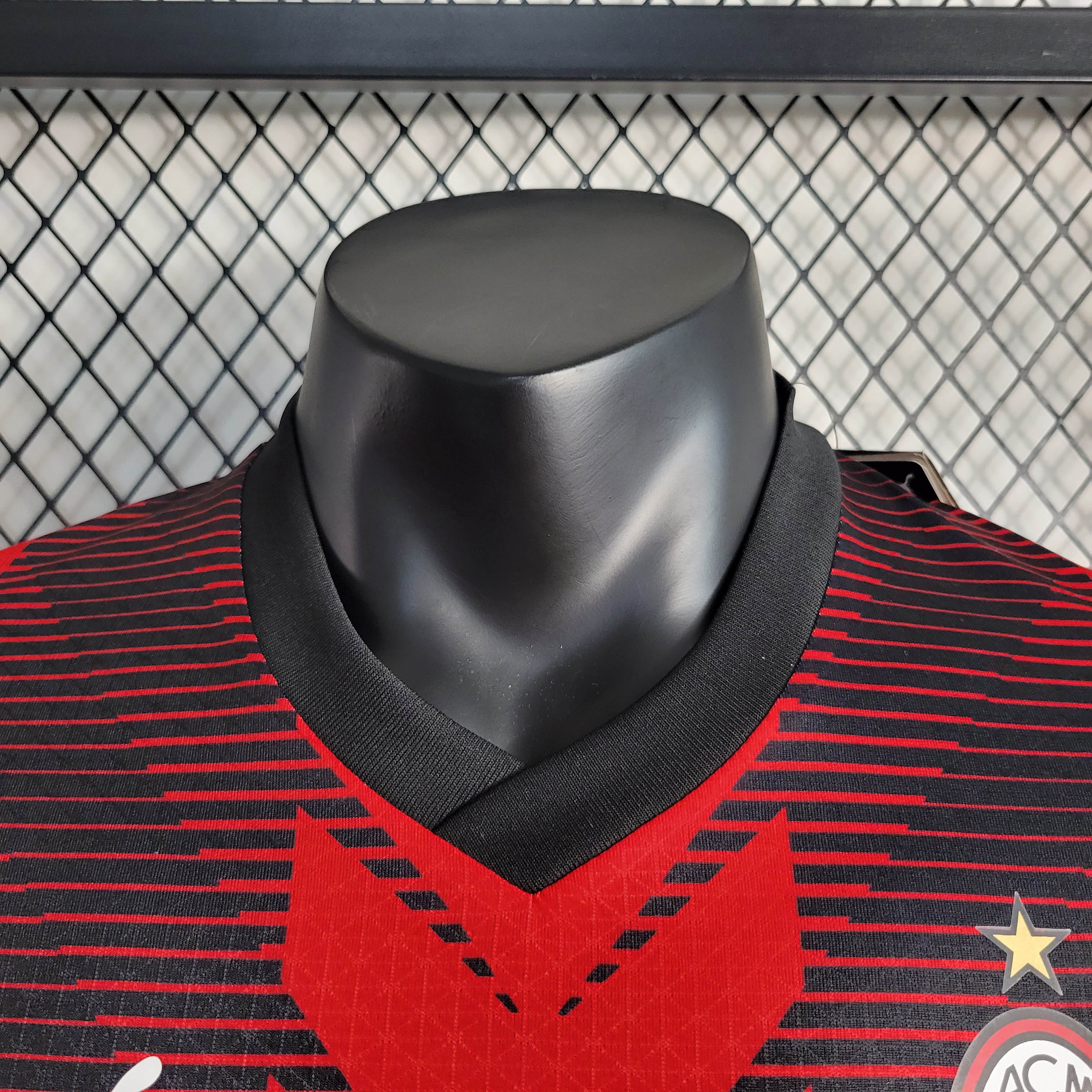 2023/2024 Player Version AC Milan Home Football Shirt