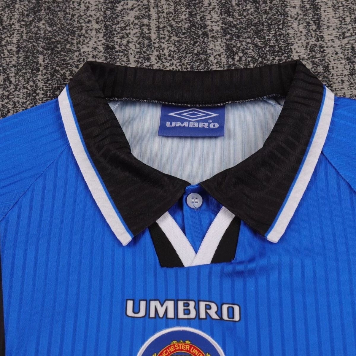 1996/1998 Retro Manchester United Third Away Football Shirt kids Size