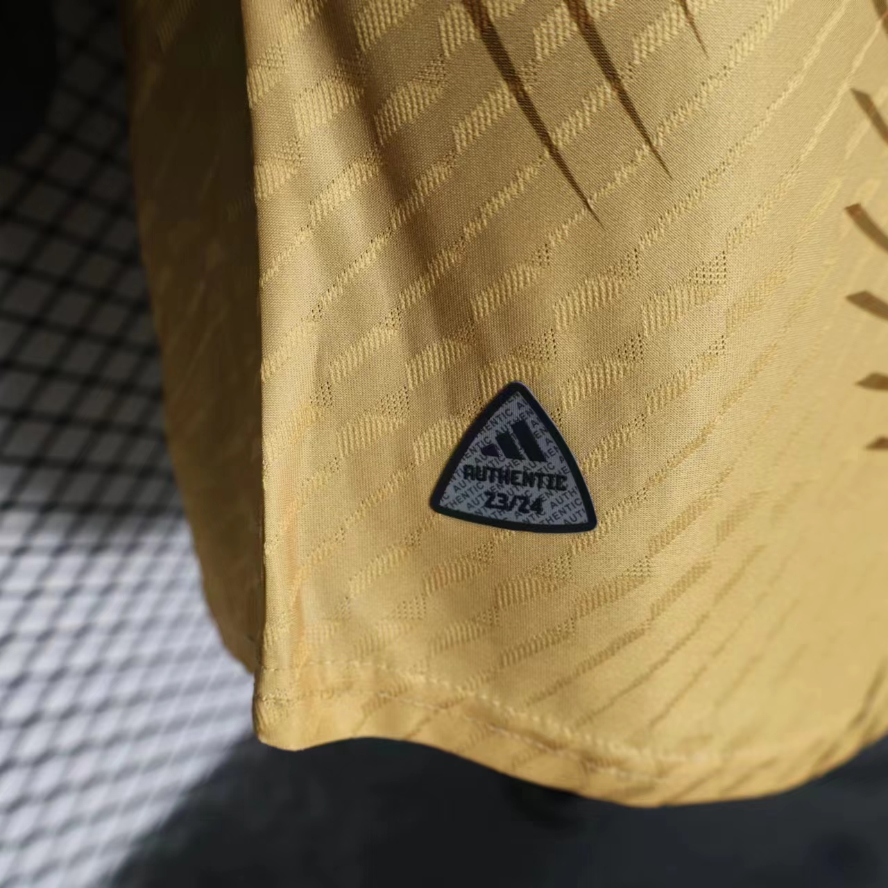 2024/2025 Real Madrid Special Edition Gold Football Shirt