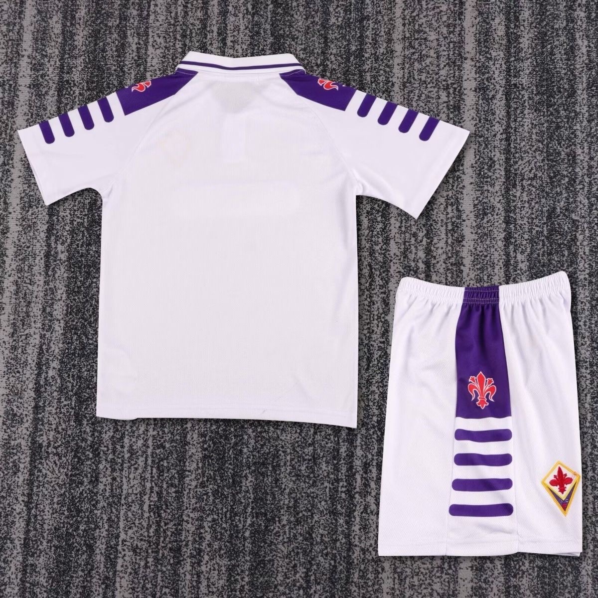 1998/1999 Retro Fiorentina AwayFootball shirt Kids Size 1:1 Thai Quality