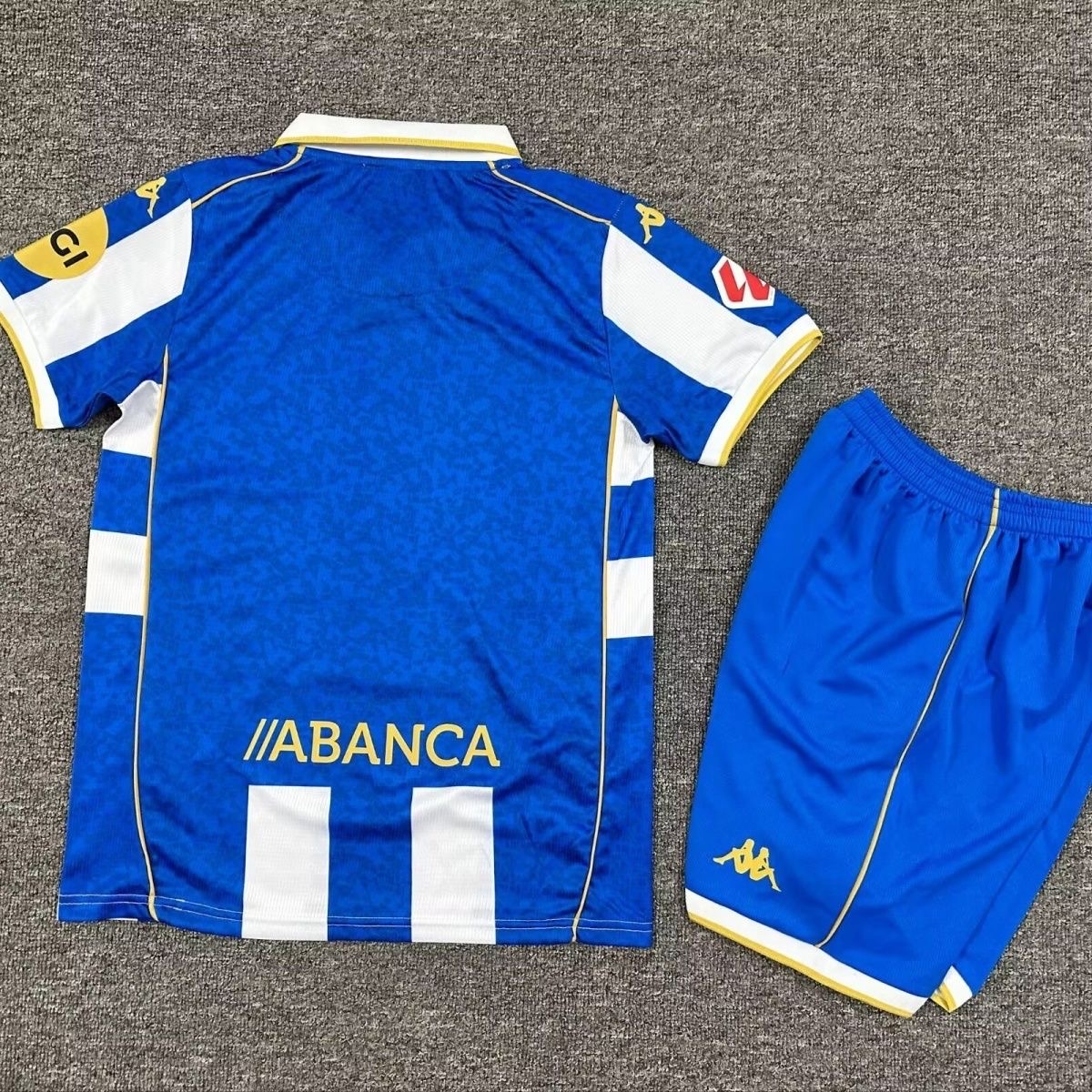 2025/2026 Deportivo de La Coruna Home Football Shirt Kids Size 1:1 Thai Quality