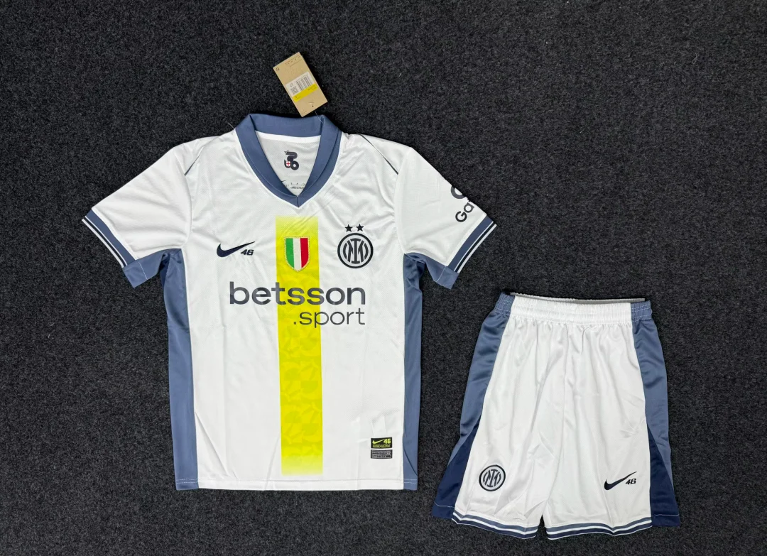 2024/2025 Inter Milan Away FootballShirt Kids size 1:1 Thai Quality