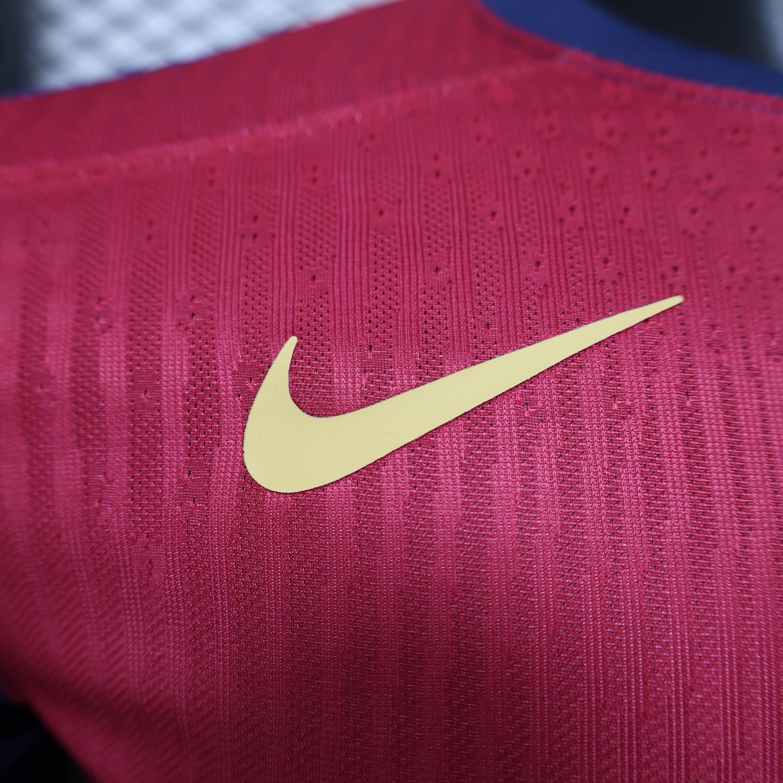 2024/2025 Long Sleeve Player Version Barcelona Home Football Shirt