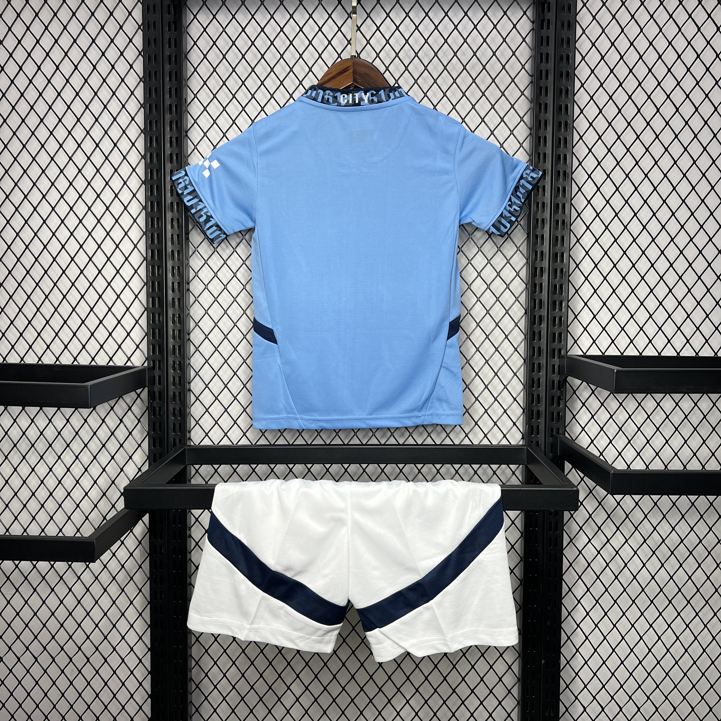 2024/2025 Manchester City Home Football Shirt Kids Size