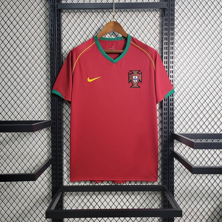 2006 Retro Portugal Home Football Shirt