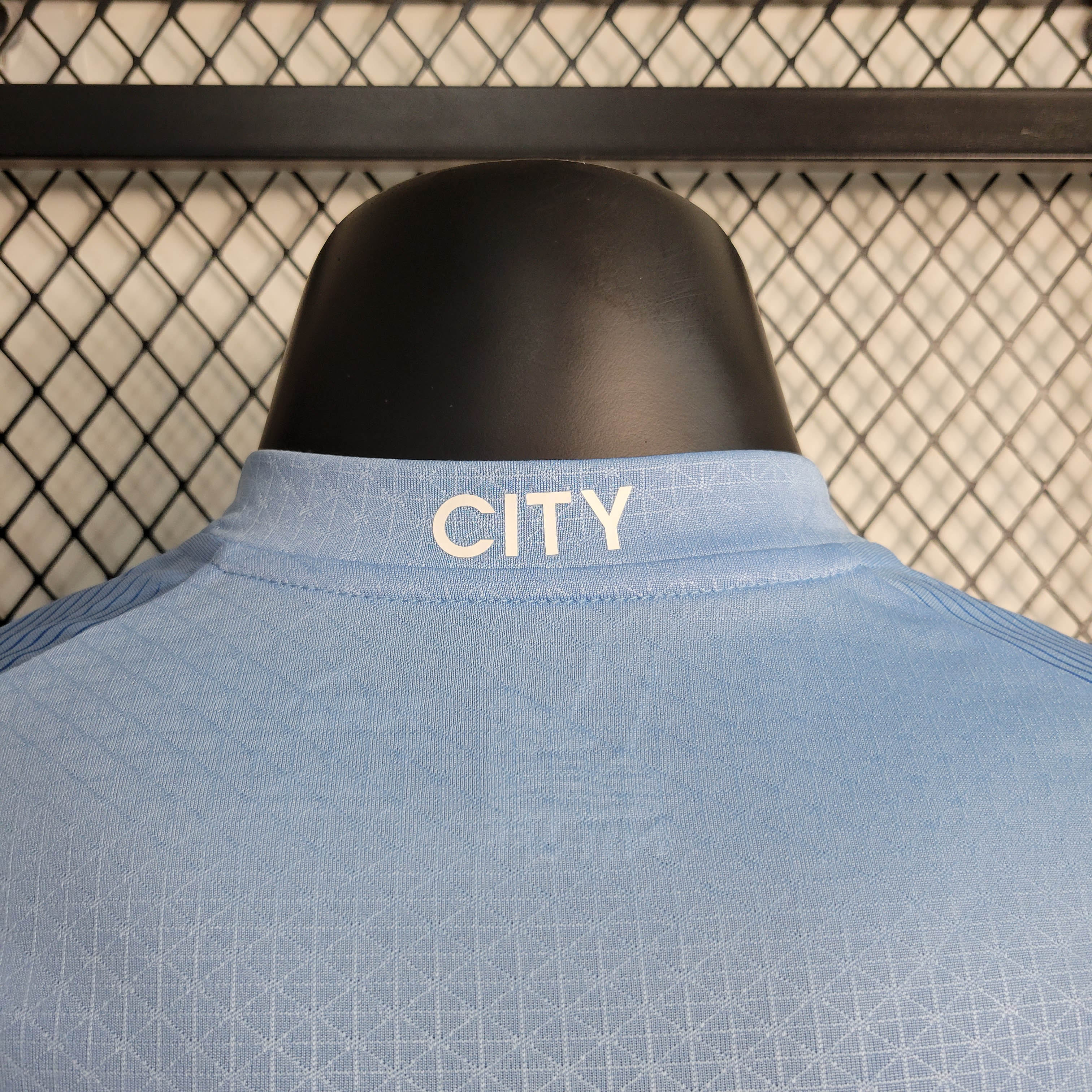 2023/2024 Player Version Manchester City Home Football Shirt