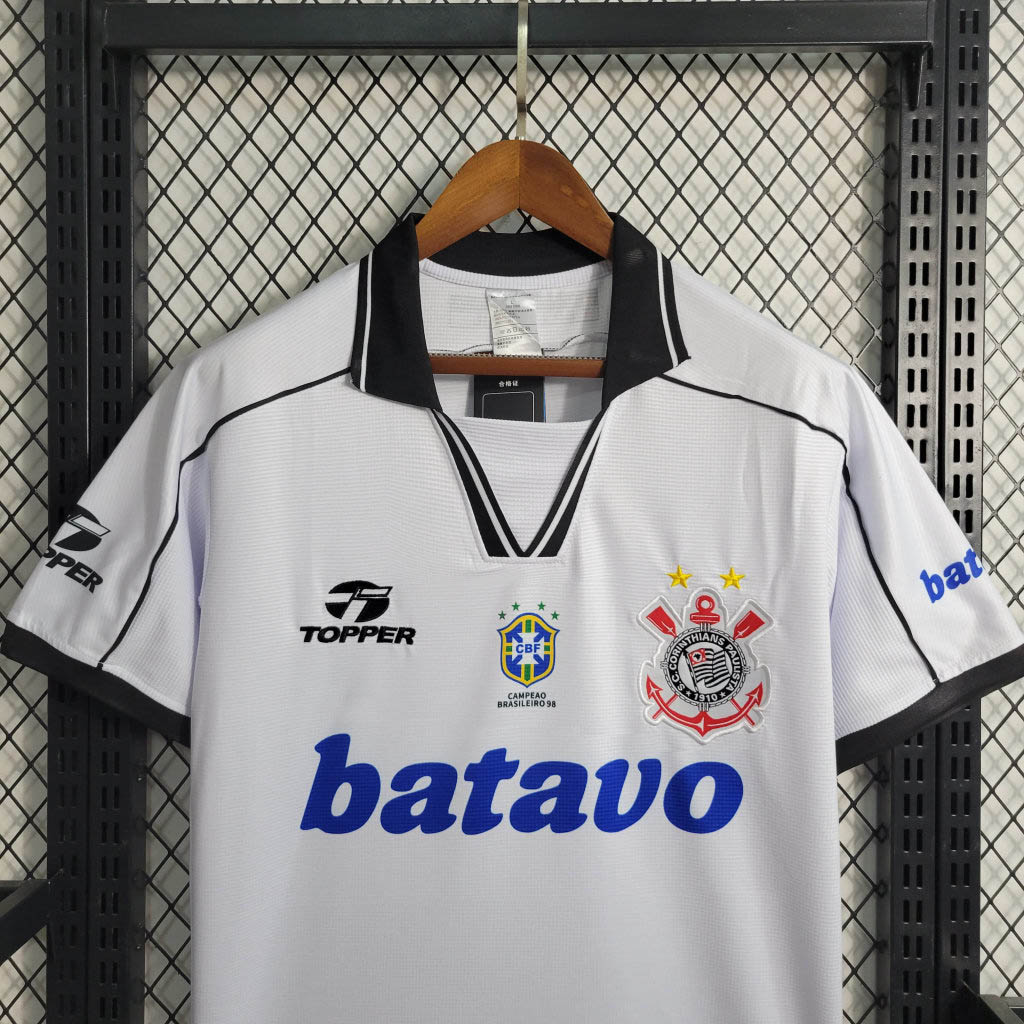 1999/2000 Retro Corinthians Home Football Shirt