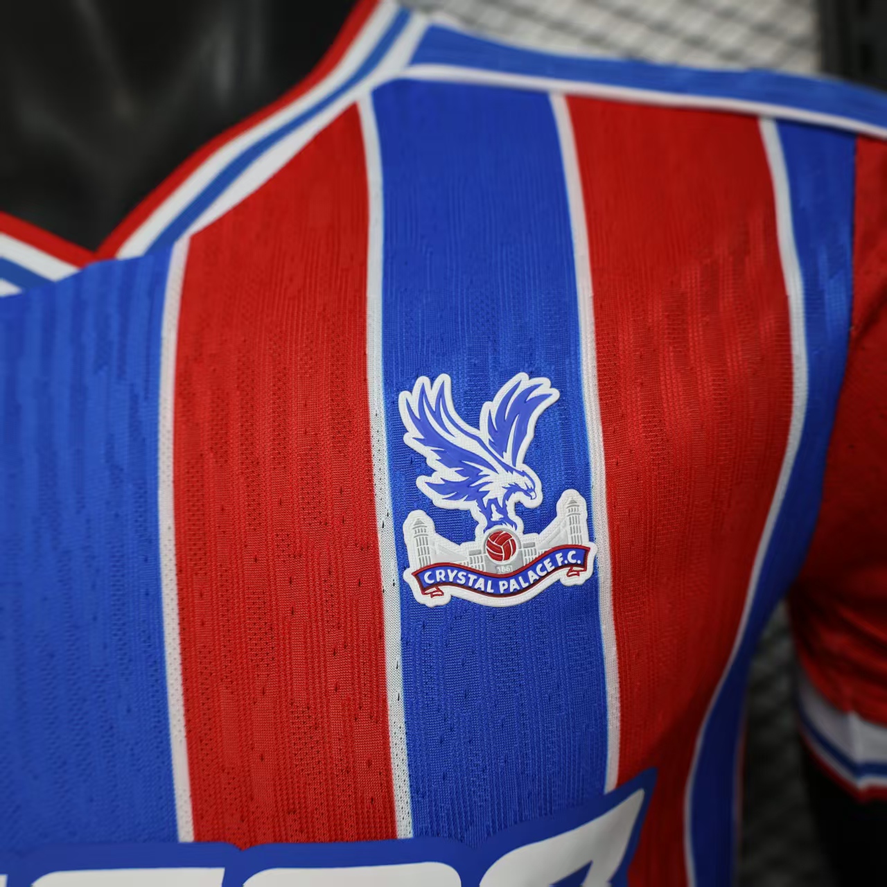 2025/2026 Player Version Crystal Palace Home Football Shirt