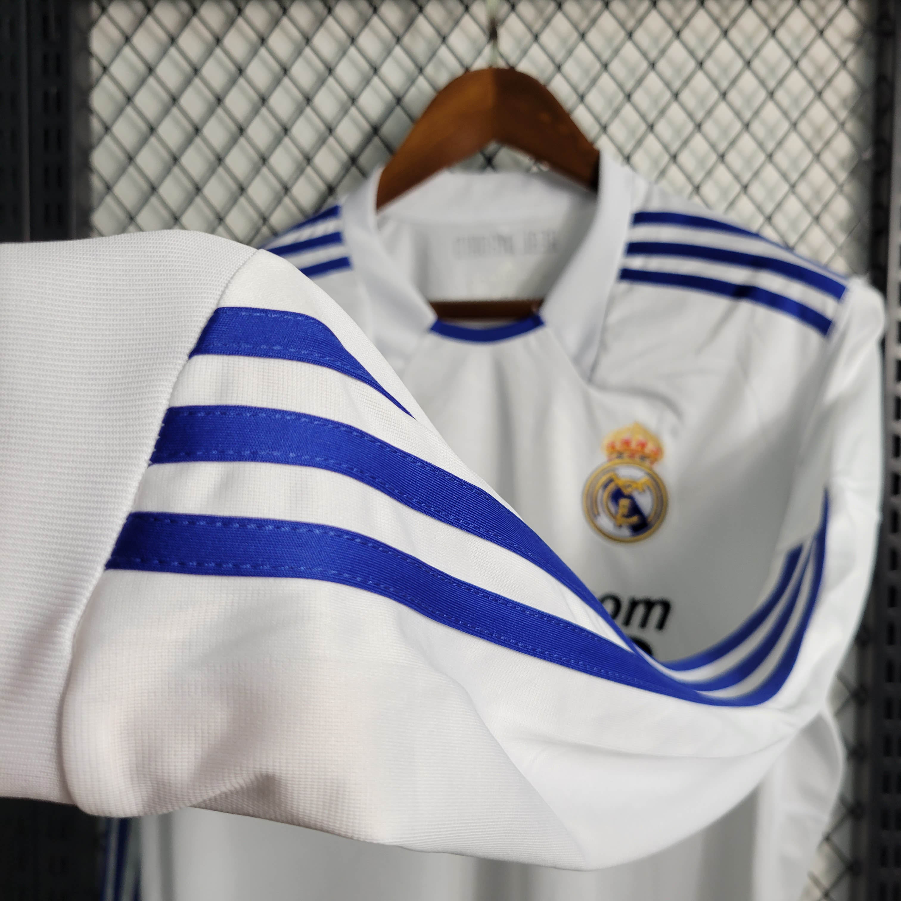 2010/2011 Retro Long Sleeve Real Madrid Home Football Shirt