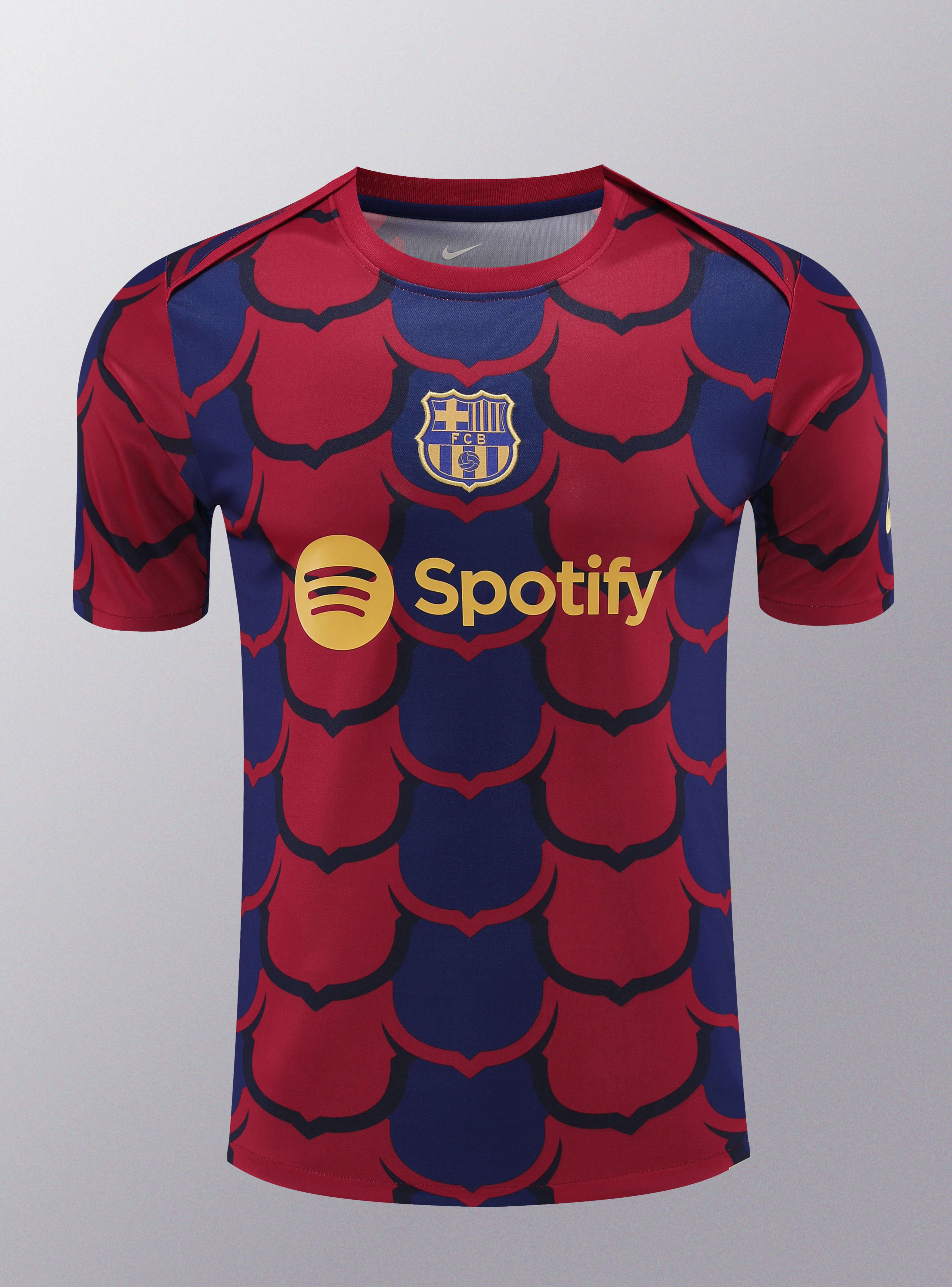 2024/2025 Barcelona Training Wear Suit Shirt