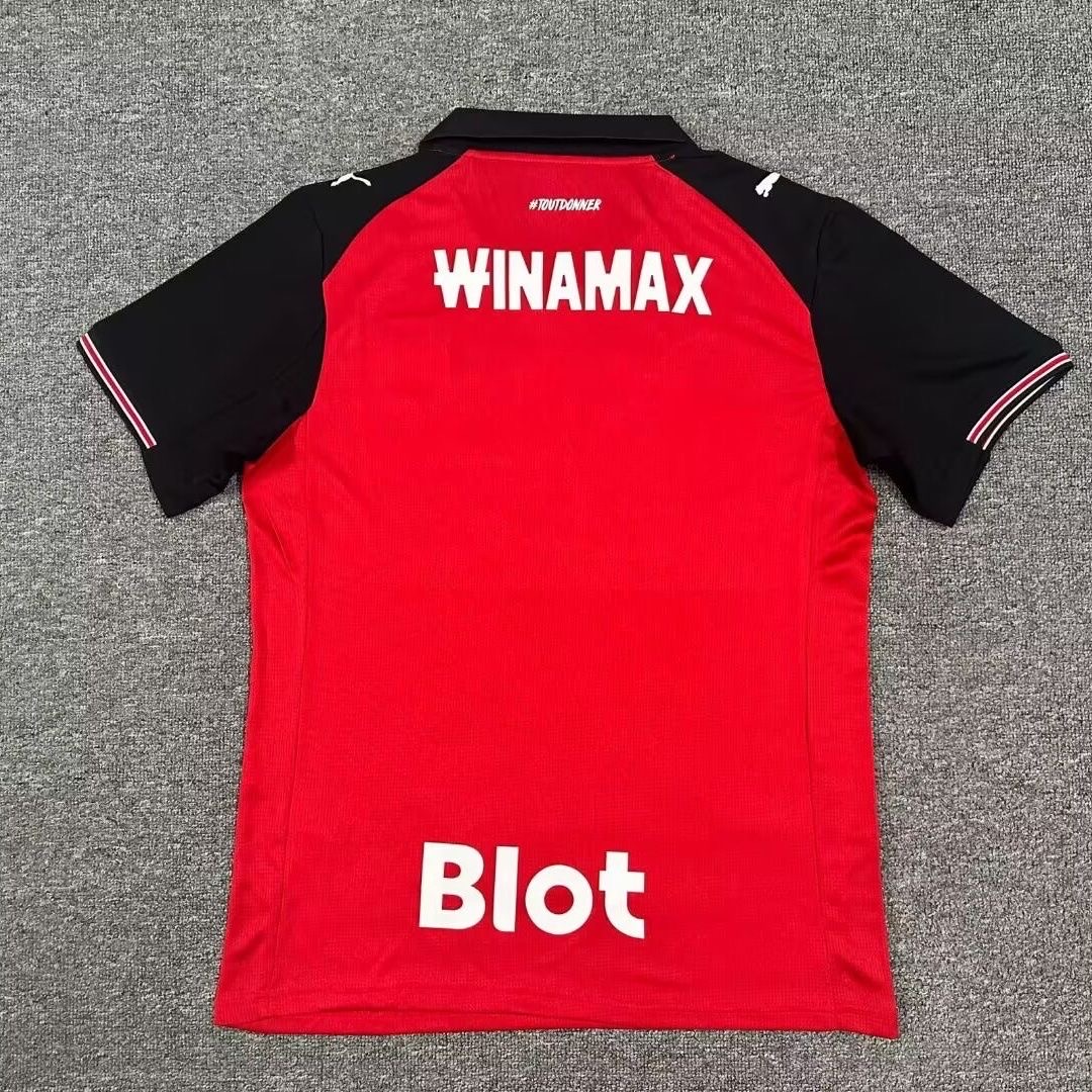 2025/2026 Stade Rennais HomeFootball Shirt 1:1 Thai Quality